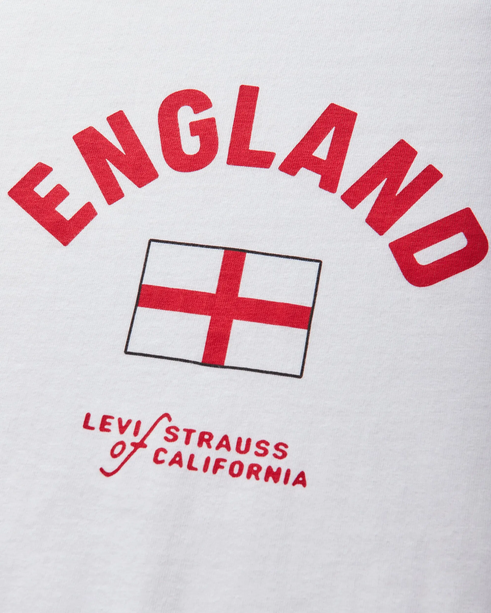 Levi's Men's England Ringer T-Shirt White