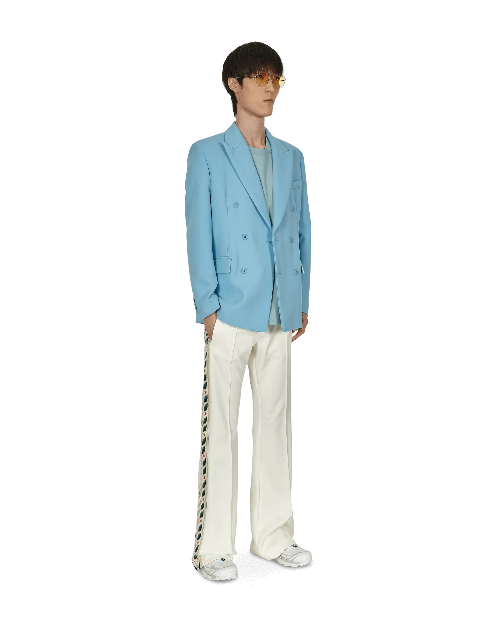 Casablanca Laurel Tracksuit Pants White