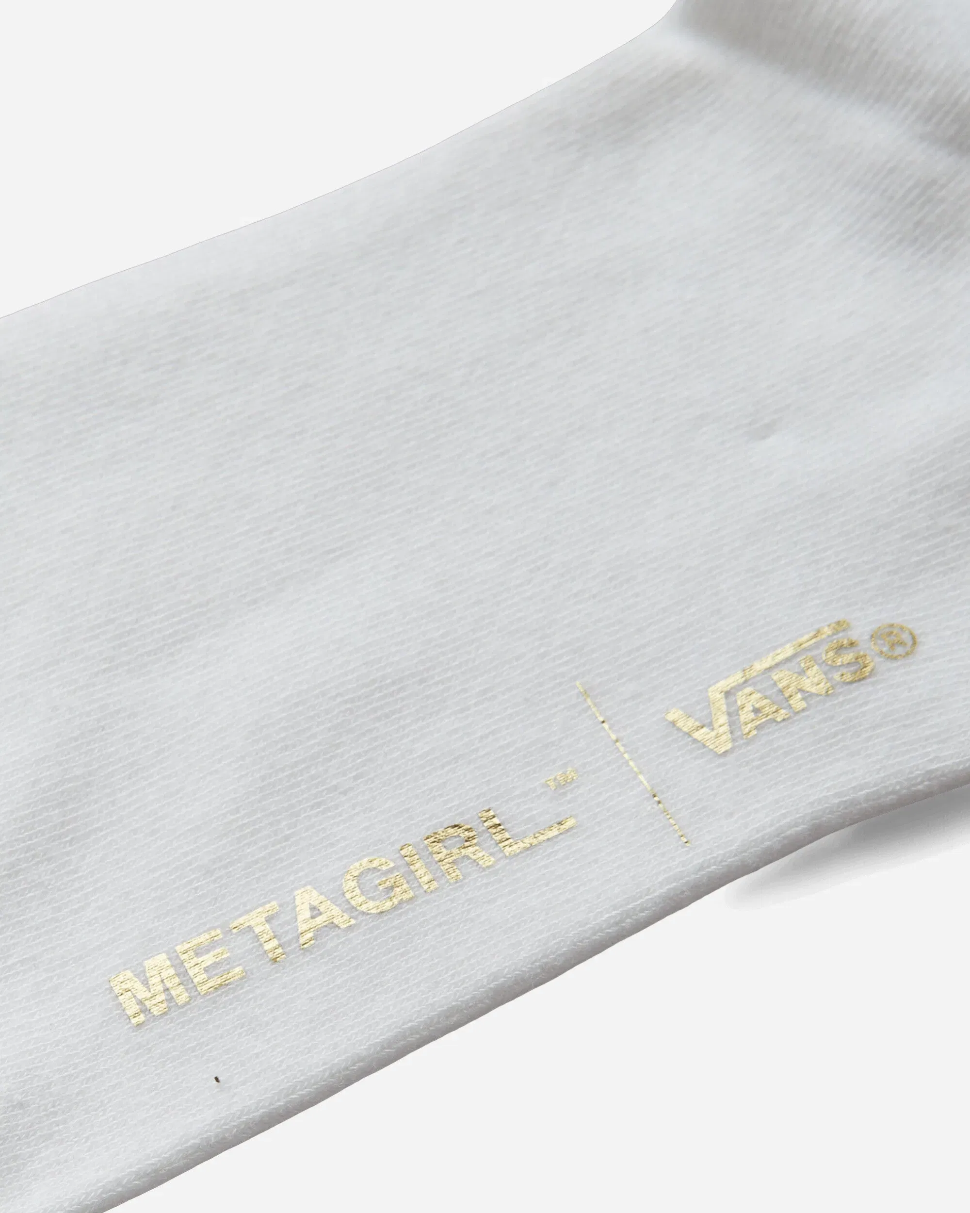 Vans MetaGirl Ruffle Knee High Socks White
