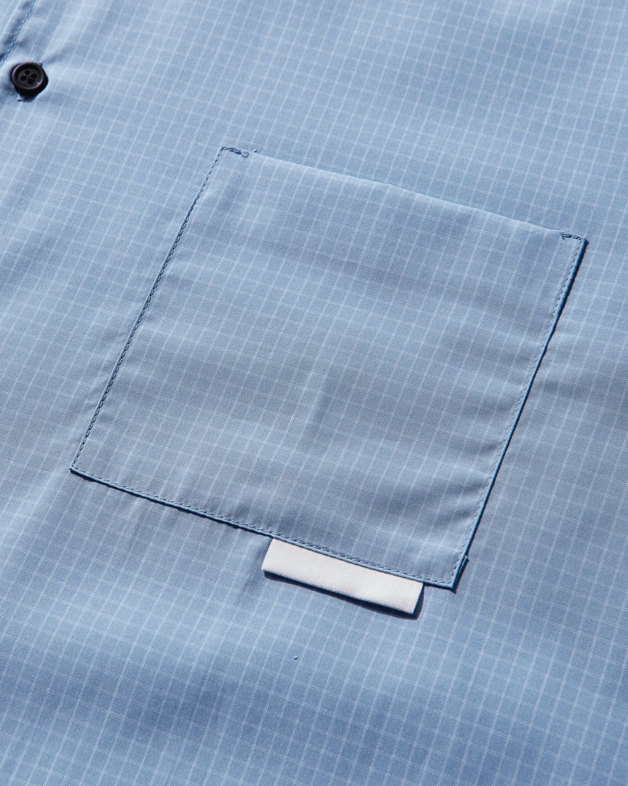 GR10K Men's 21000 Replicated Longsleeve Shirt Check Light Blue