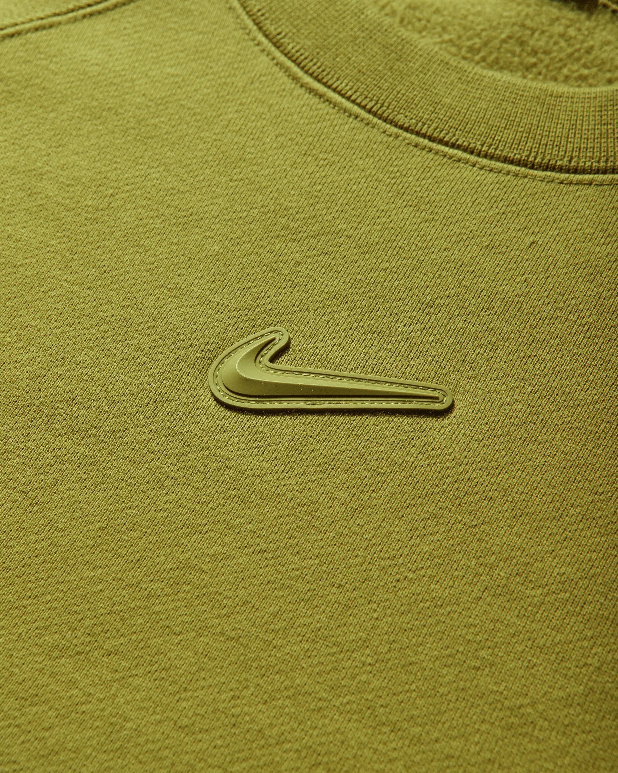 Nike Men's NOCTA Fleece Crewneck Sweatshirt Medium Olive / Moss