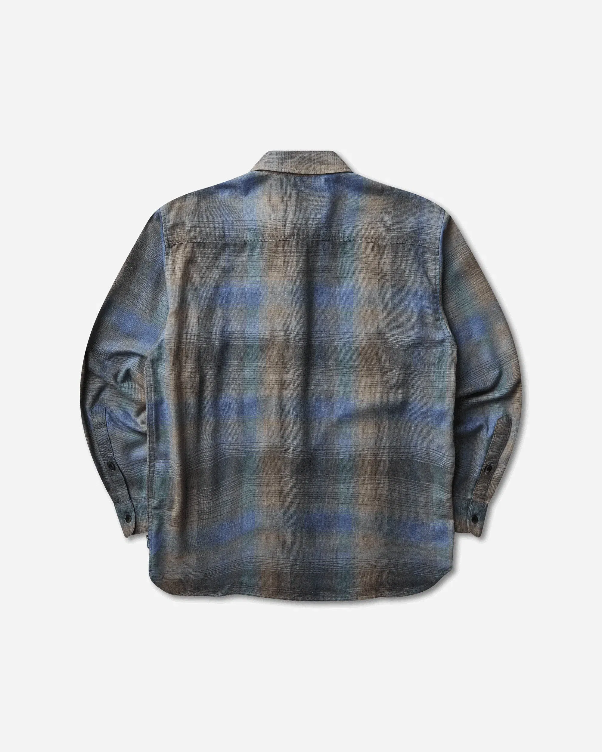 Neighborhood Men's Hombre Check Longsleeve Shirt Purple