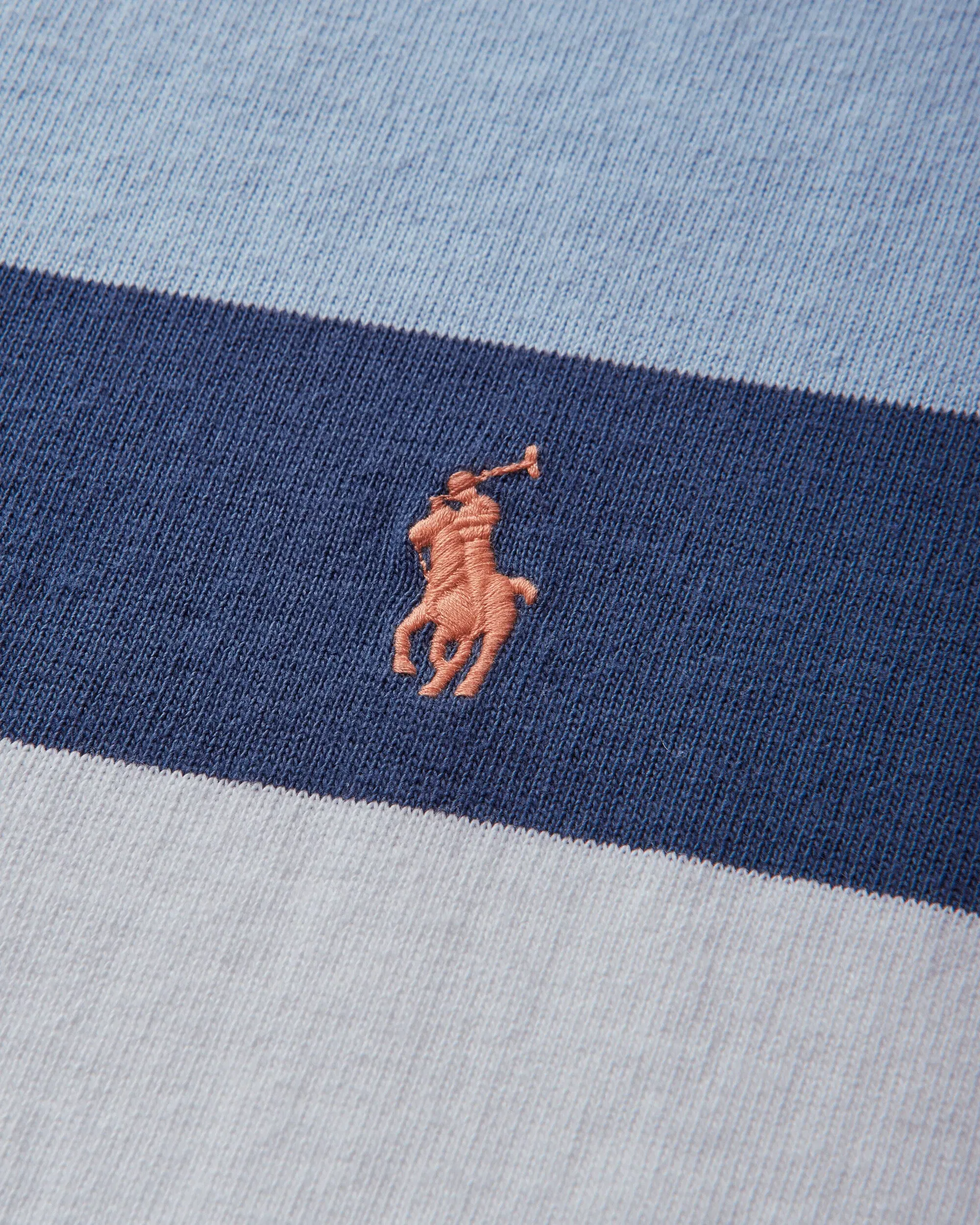 Polo Ralph Lauren Men's Classic Fit Shortsleeve Rugby Shirt Blue