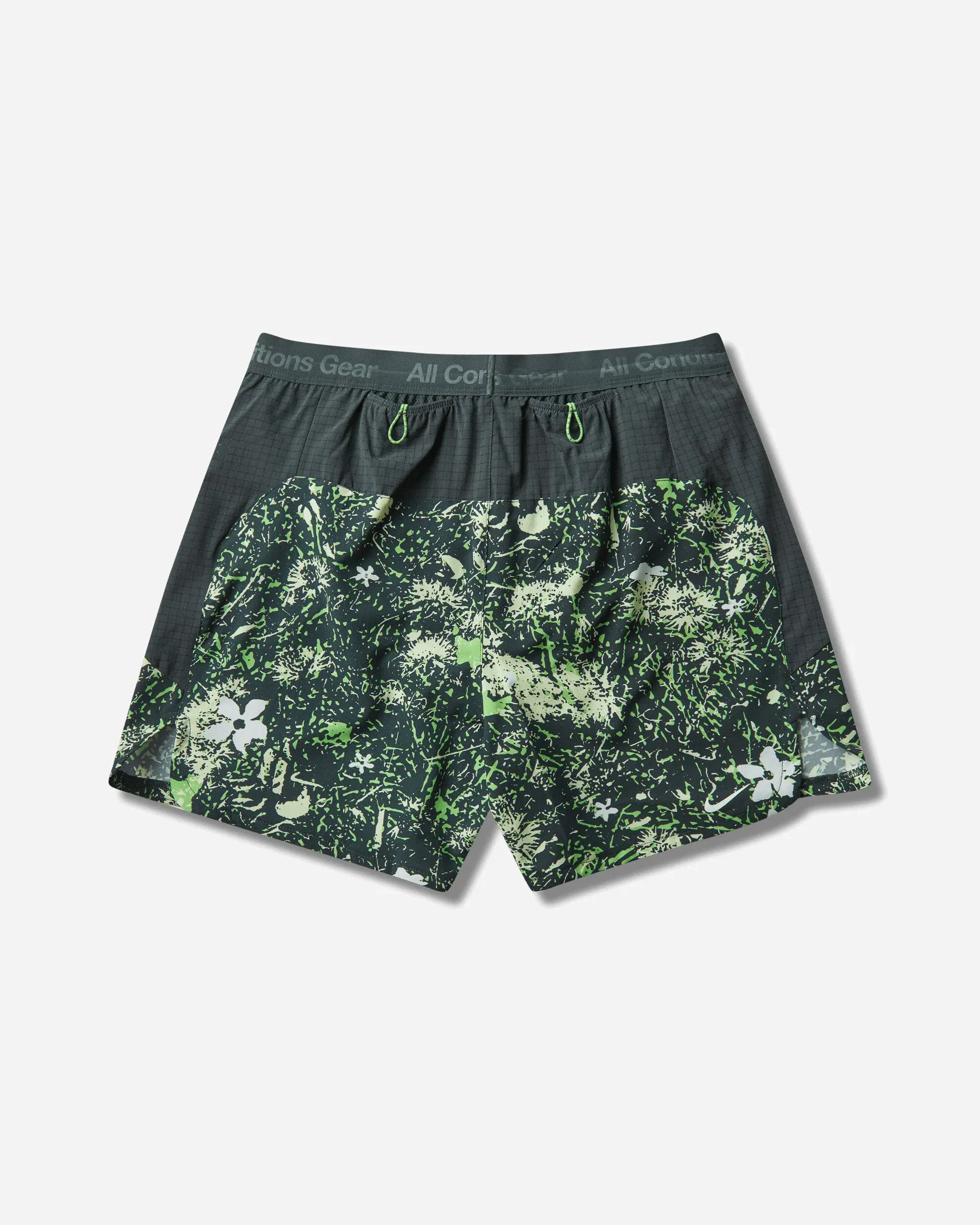 Nike Men's ACG "Second Sunrise" Dri-FIT 6in Brief-Lined Trail Running Shorts Mean Green