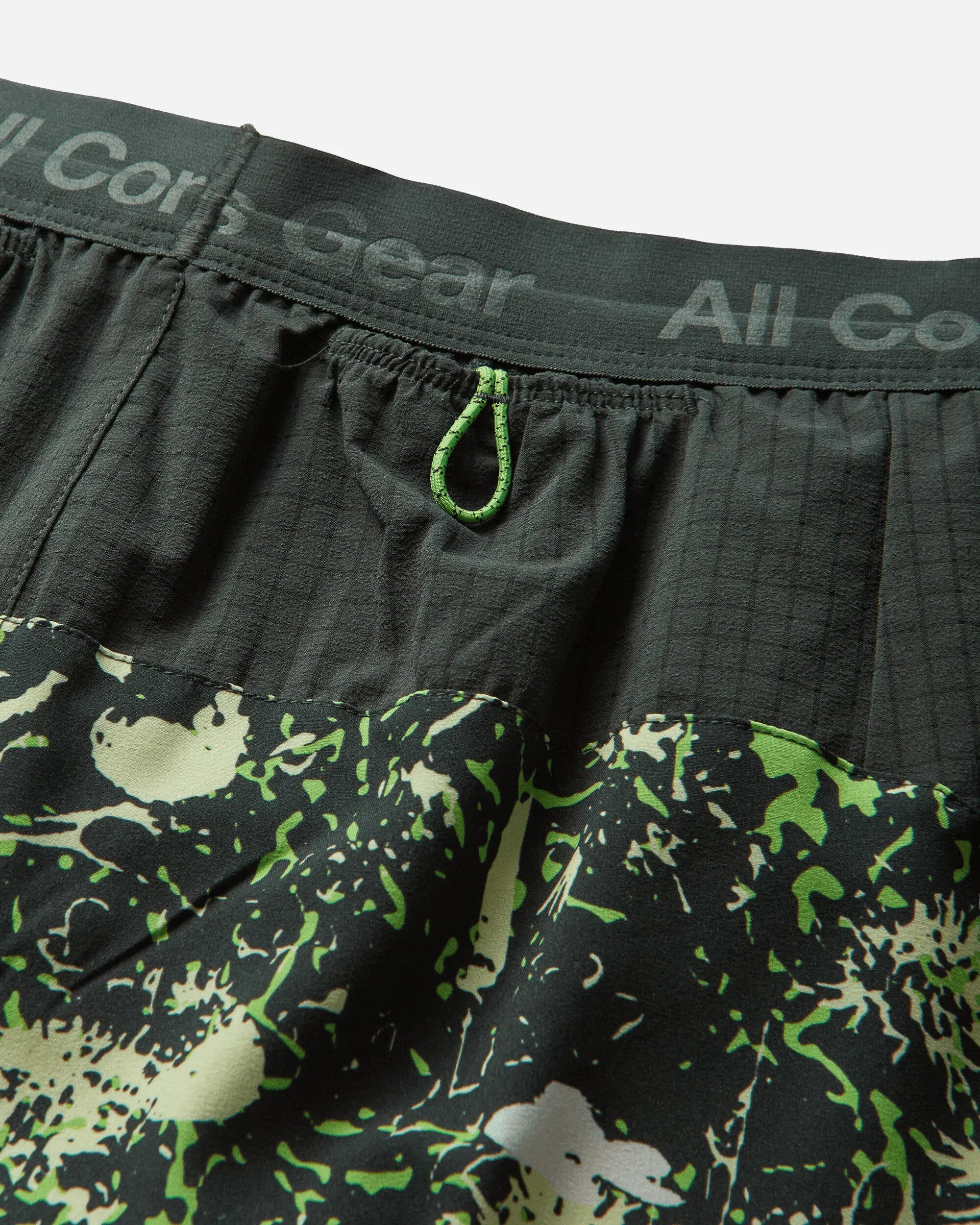 Nike Men's ACG "Second Sunrise" Dri-FIT 6in Brief-Lined Trail Running Shorts Mean Green