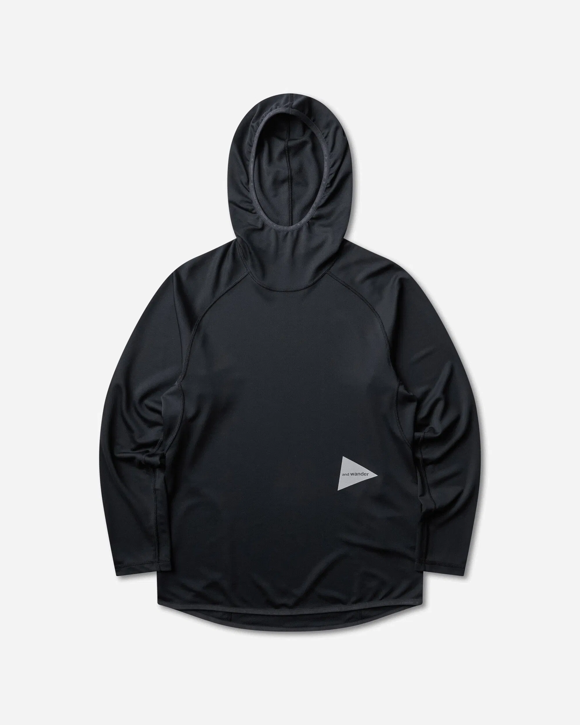 and Wander Men's Dry Jersey Hoodie Black