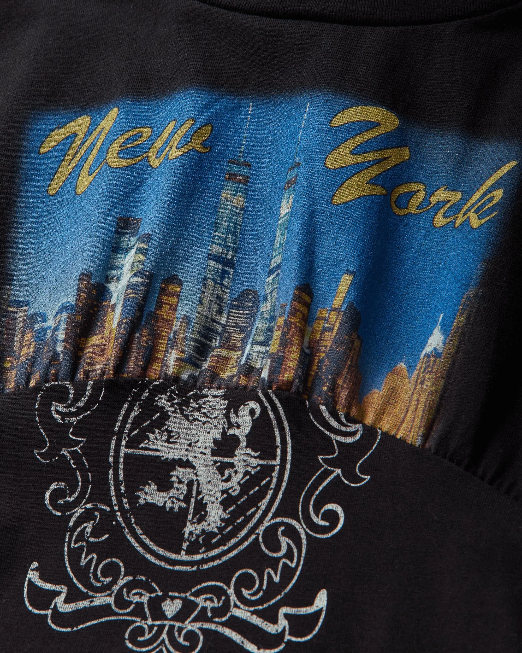 Protocol Index Reconstructed Hourglass Hoodie Black