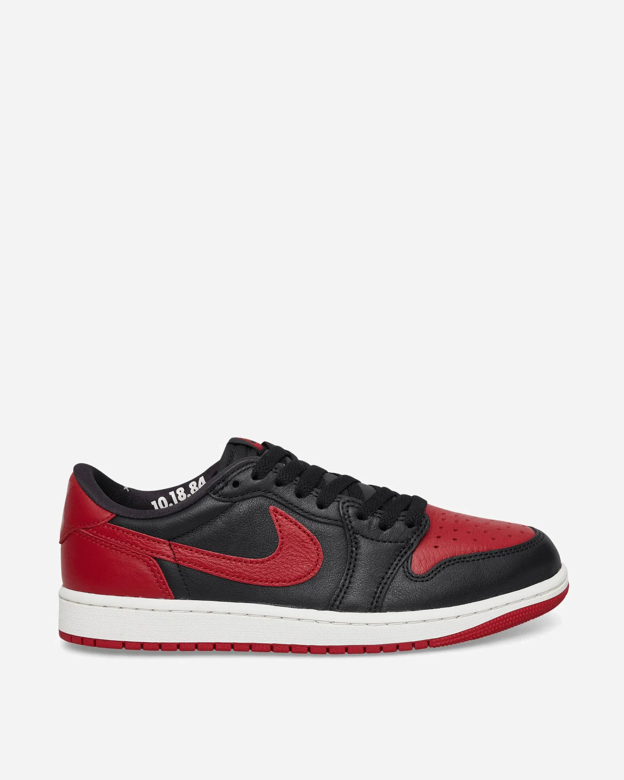 Air Jordan 1 Retro Low OG 'Banned' Sneakers Black / Varsity Red