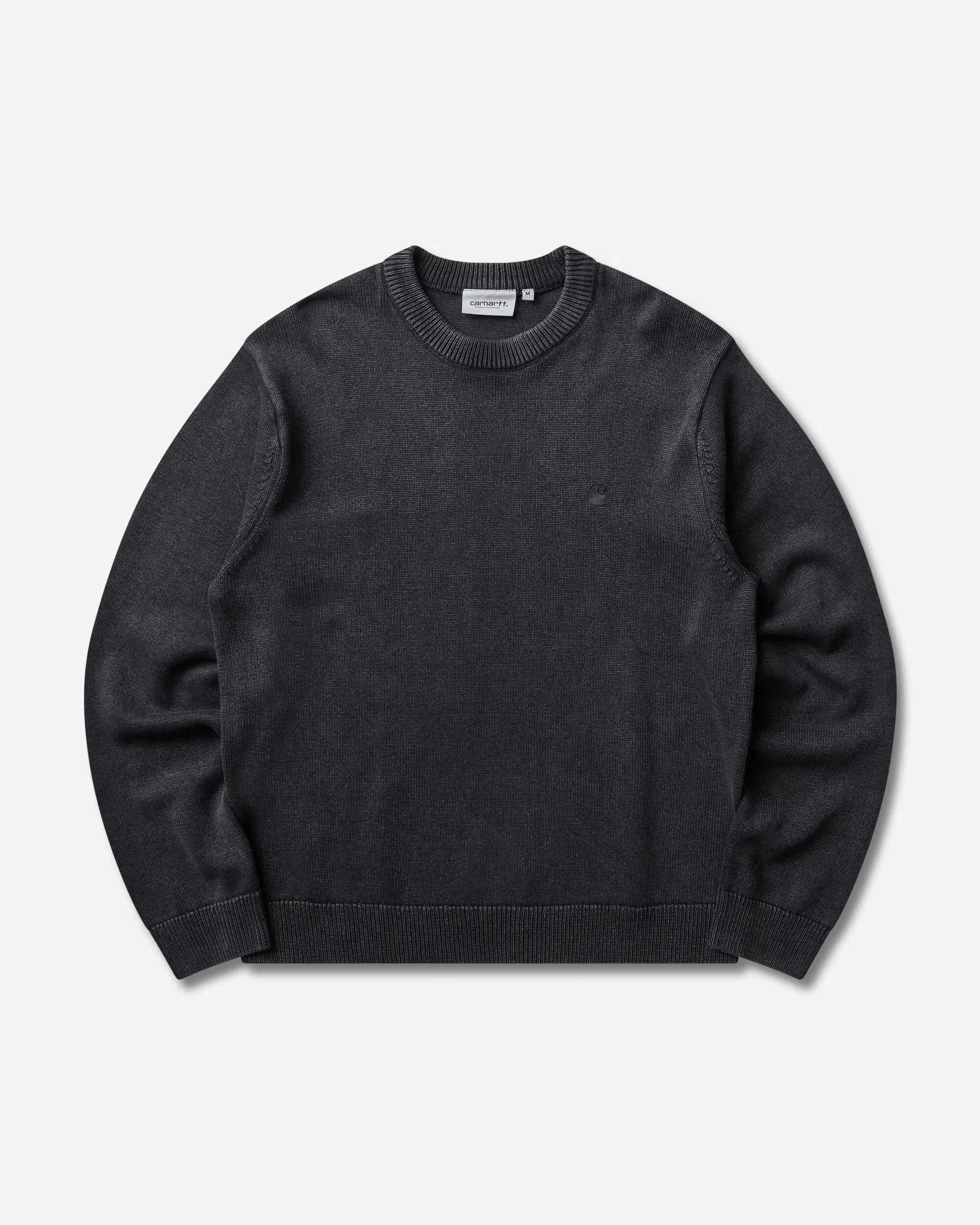 Carhartt WIP Men's Kori Sweater Black (Garment Dyed)