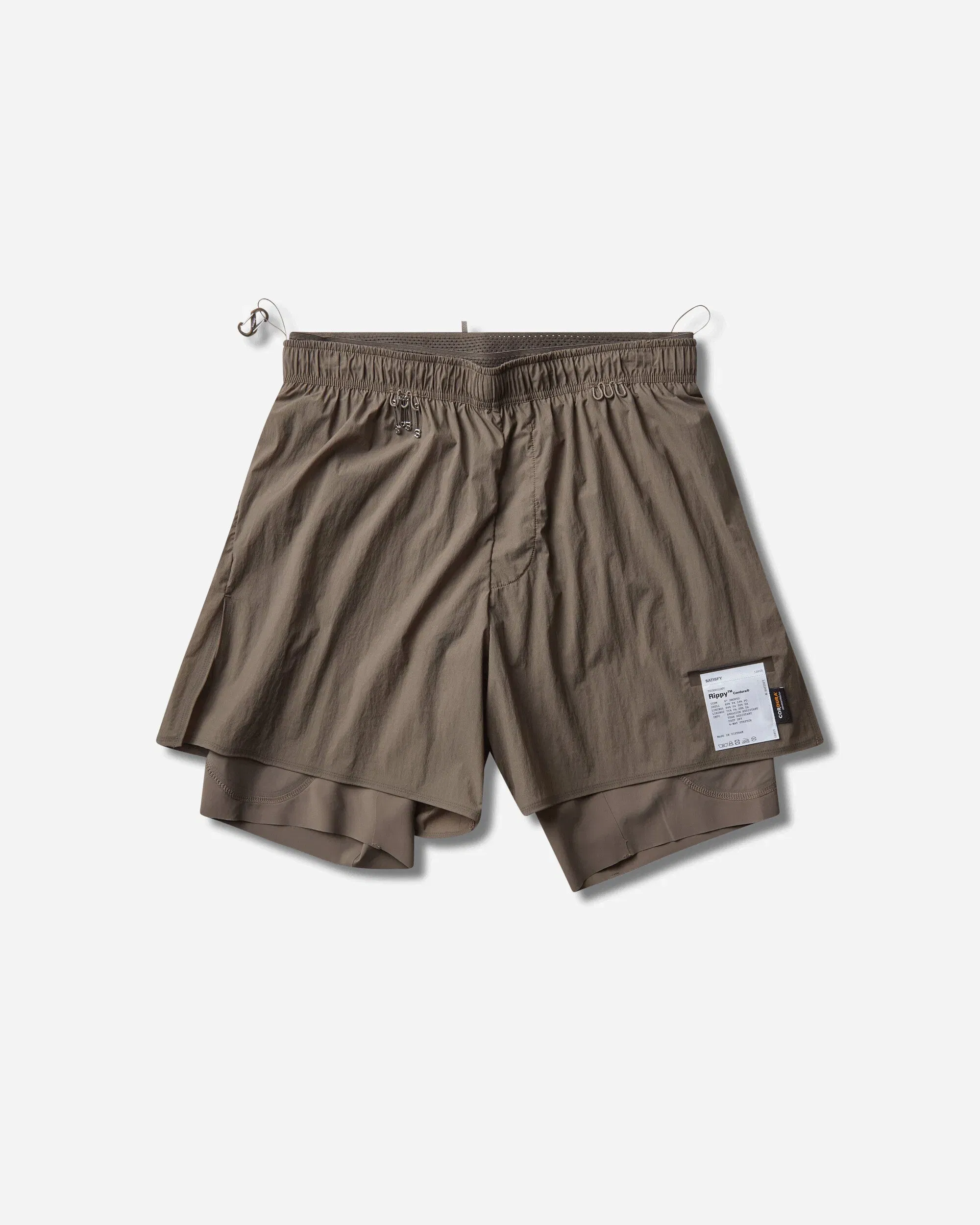 Satisfy Men's Rippy Cordura 8in Trail Shorts Morel