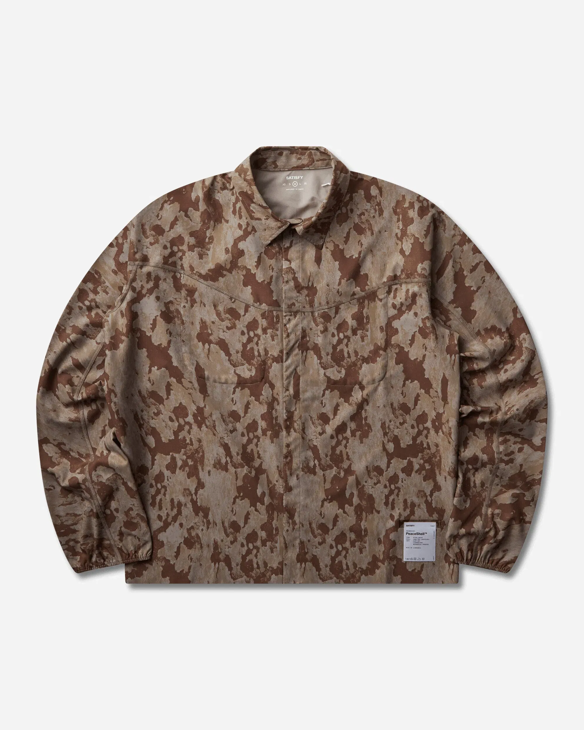 Satisfy Men's PeaceShell River Shirt Camo