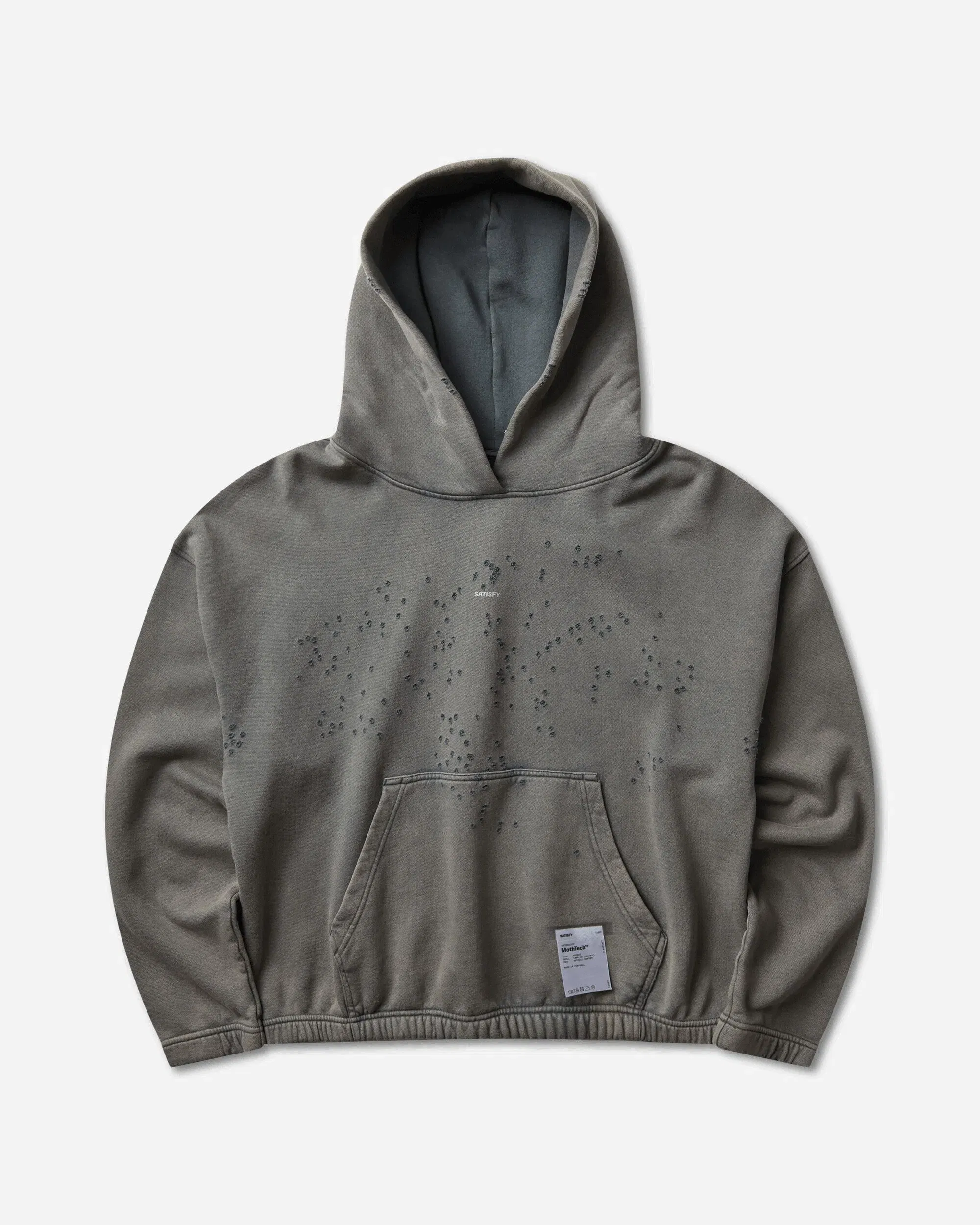 Satisfy Men's MothTech Hoodie Faded Black