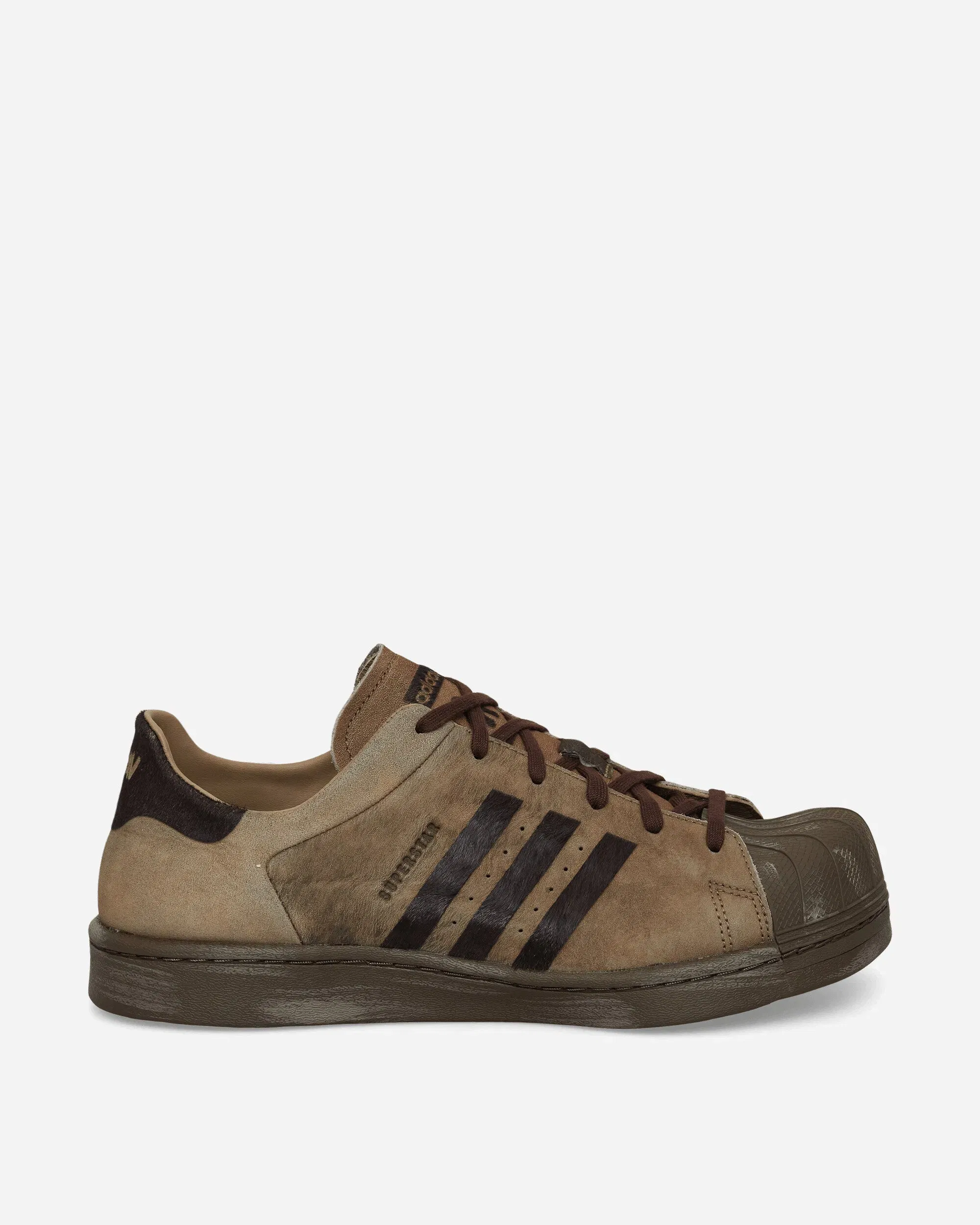 adidas Women's Avavav Superstar Sneakers Dark Brown