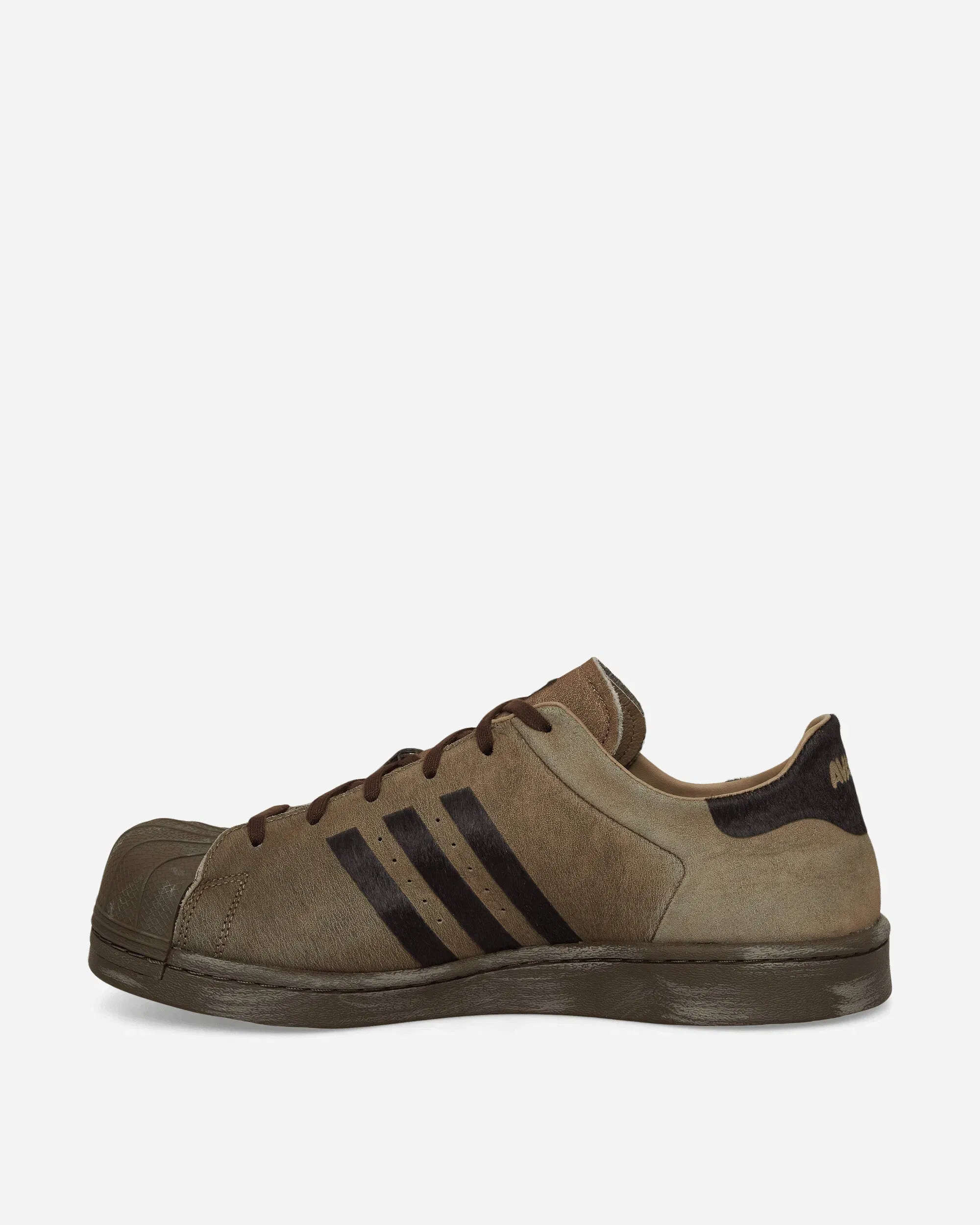 adidas Women's Avavav Superstar Sneakers Dark Brown