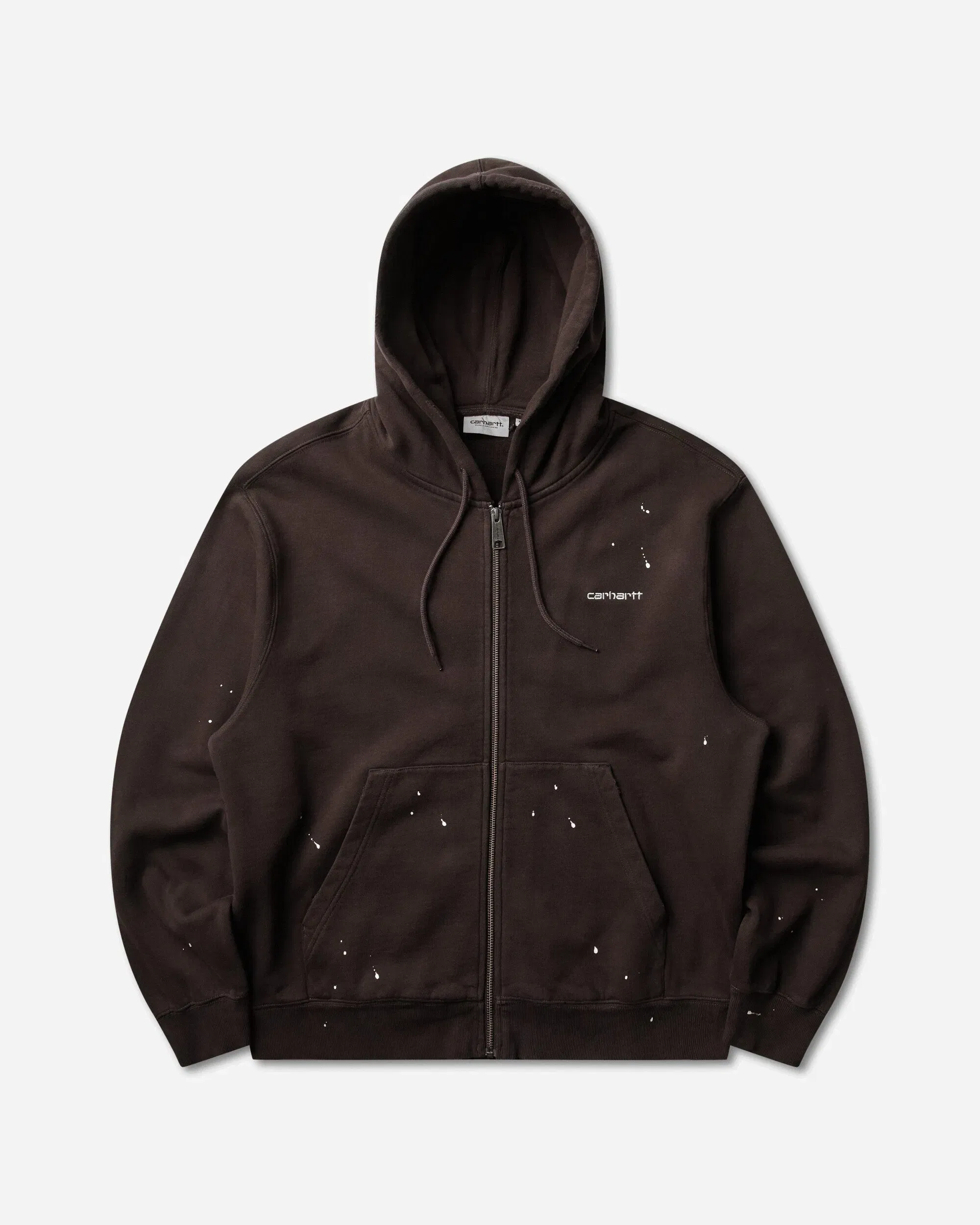 Carhartt WIP Men's Hooded Painter Jacket Tobacco (Destroy Wash)