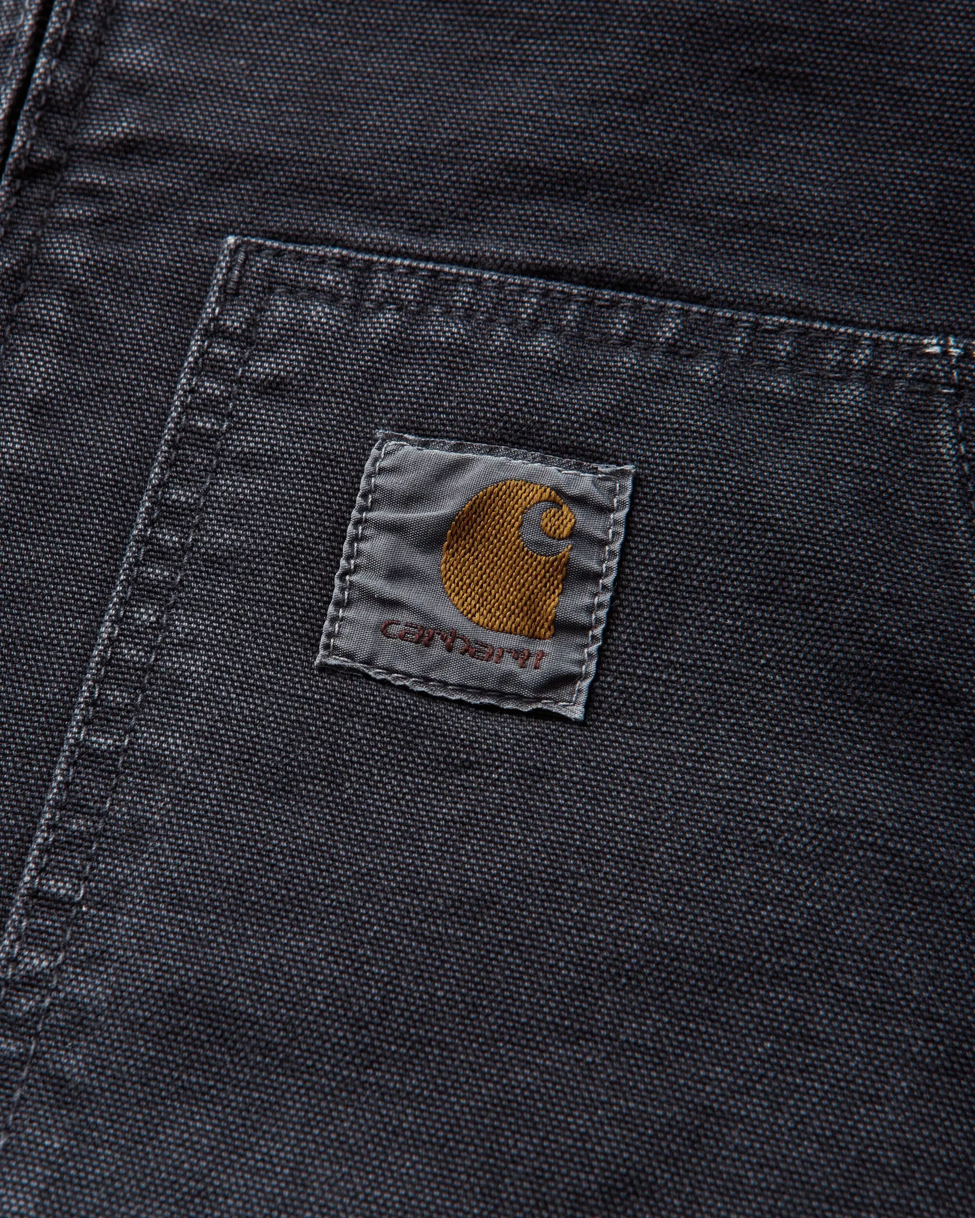 Carhartt WIP Men's OG Arcan Jacket Black (Destroy Wash)