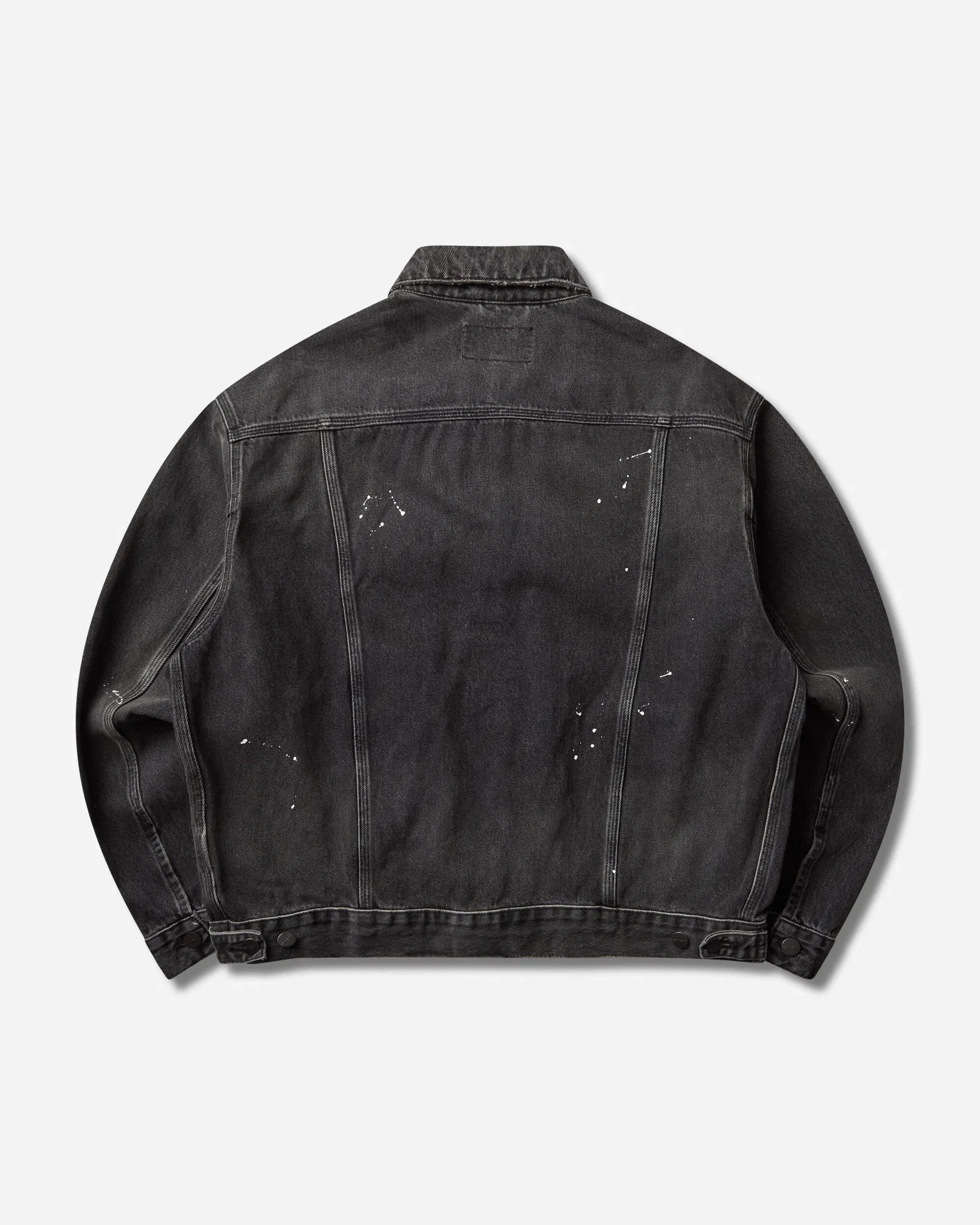 Carhartt WIP Men's Helston Jacket Black (Destroy Wash)