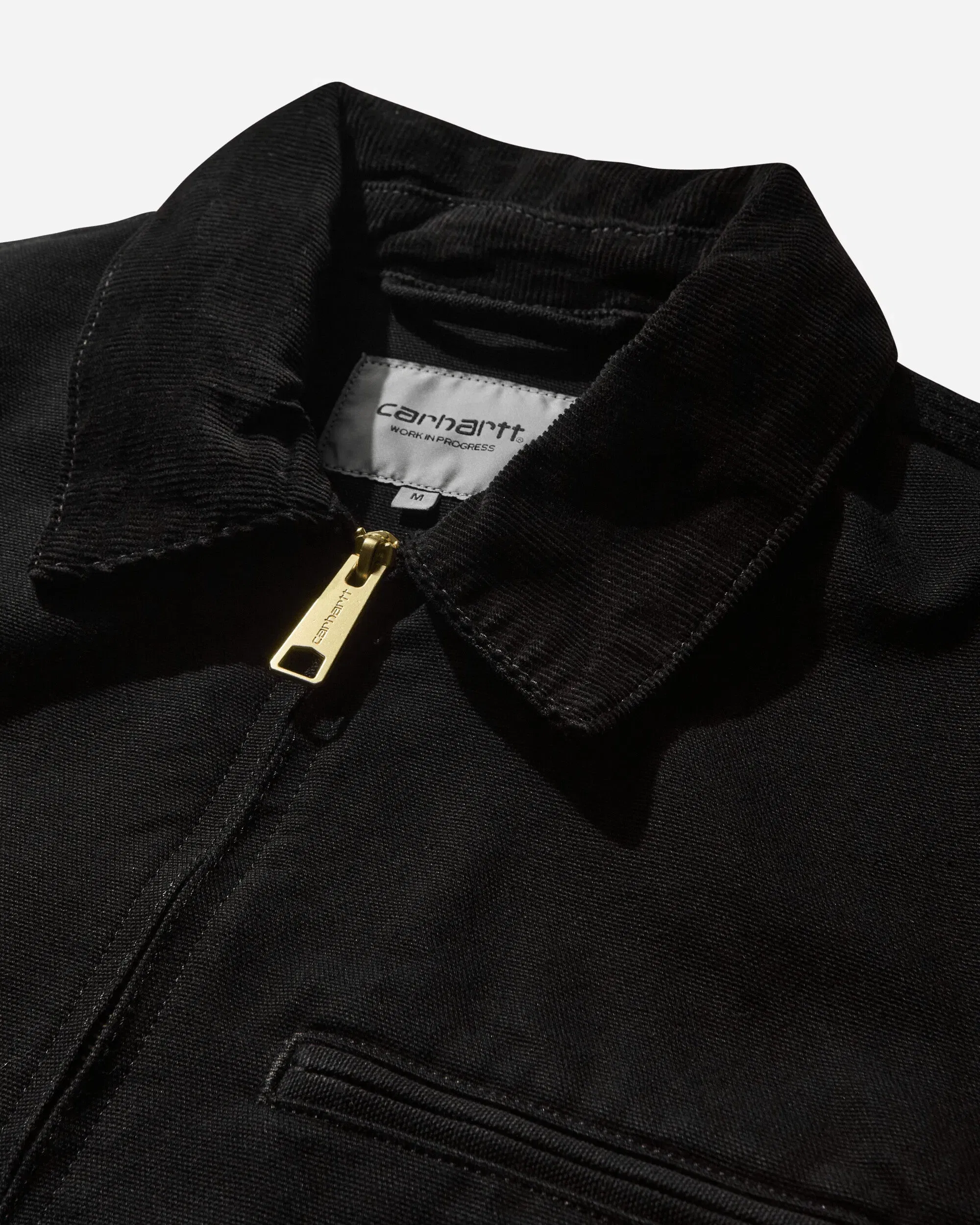Carhartt WIP Men's Detroit Jacket Black (Rinsed)