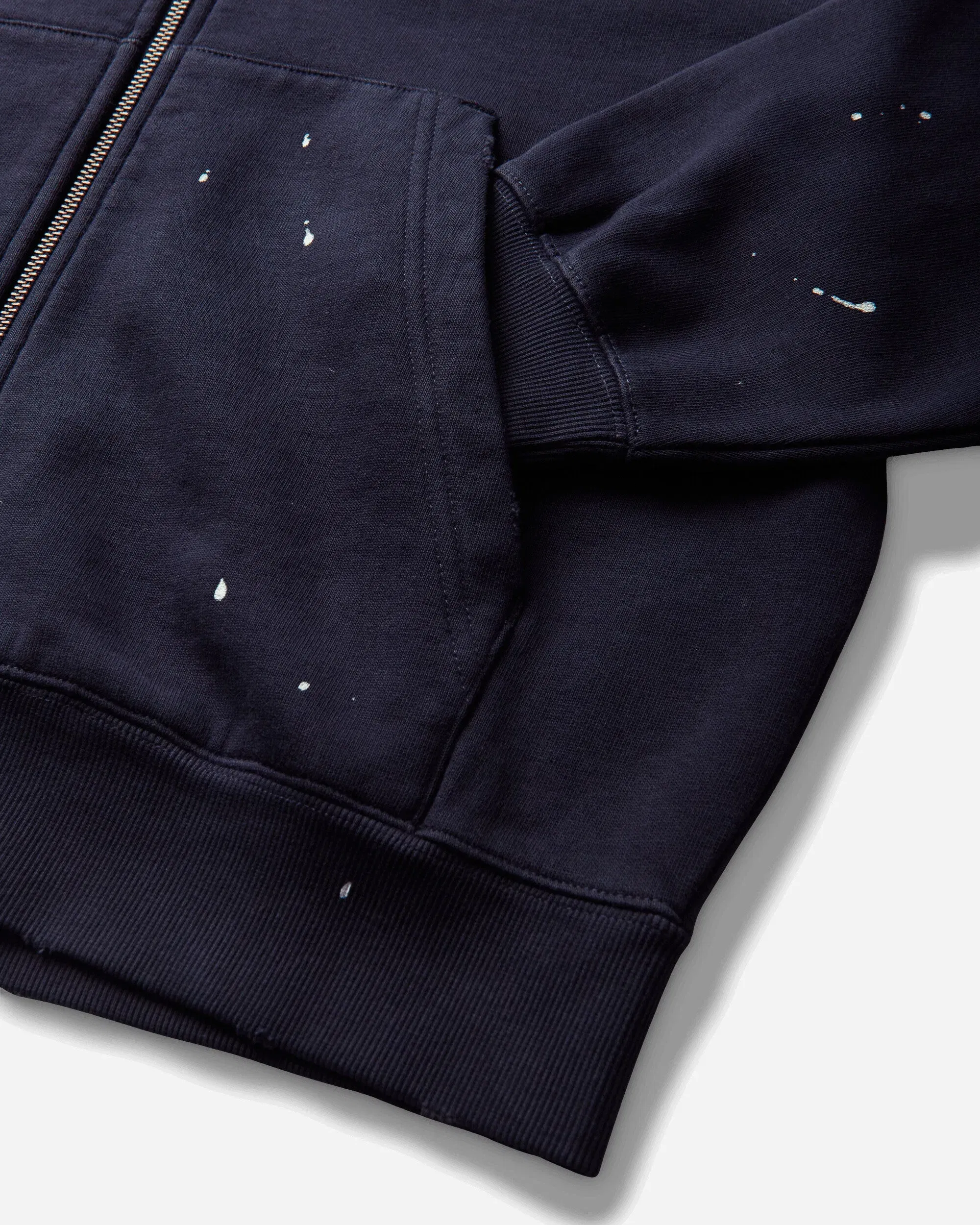 Carhartt WIP Men's Hooded Painter Jacket Dark Navy (Destroy Wash)