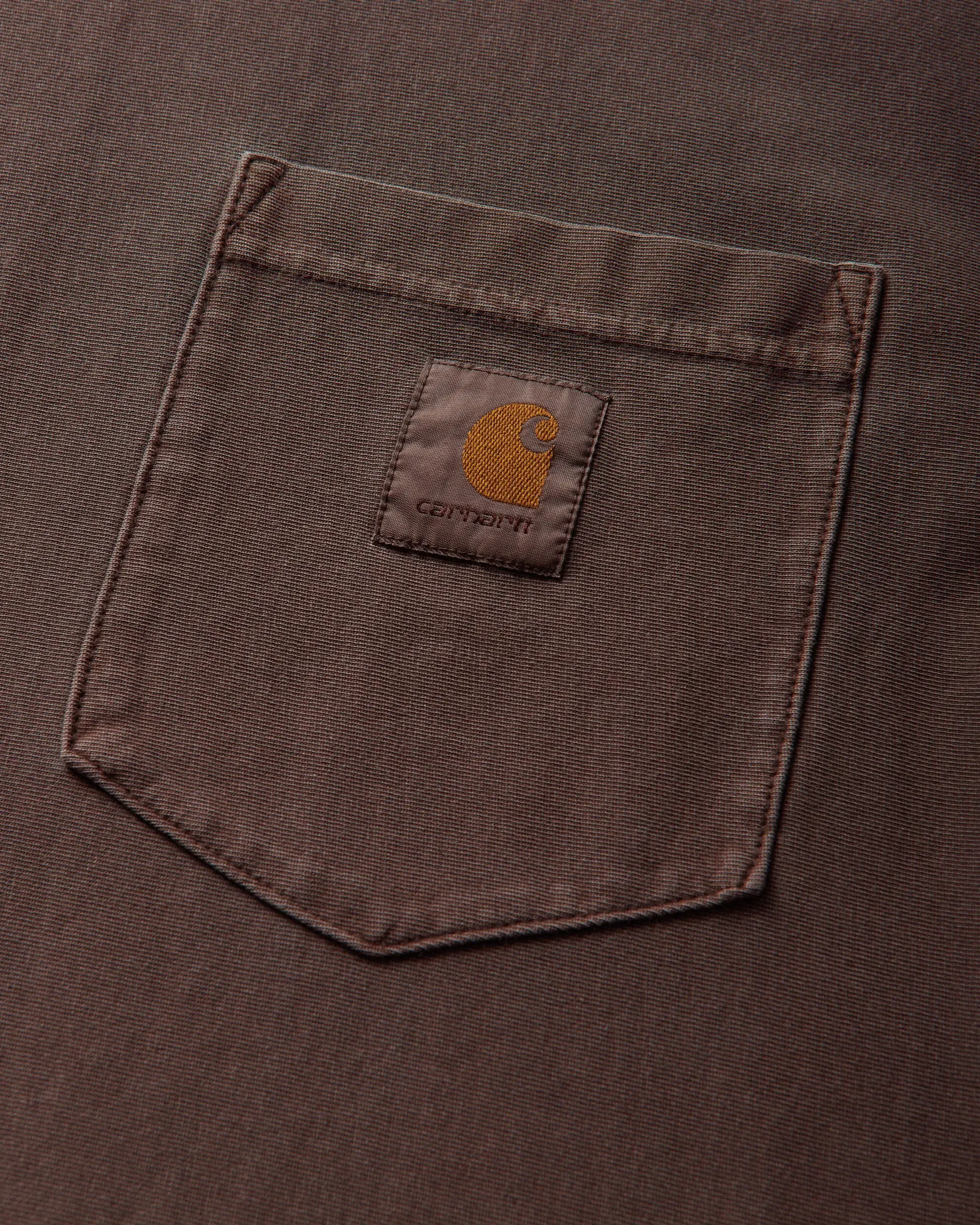 Carhartt WIP Men's Loose Pocket T-Shirt Tobacco (Garment Dyed)