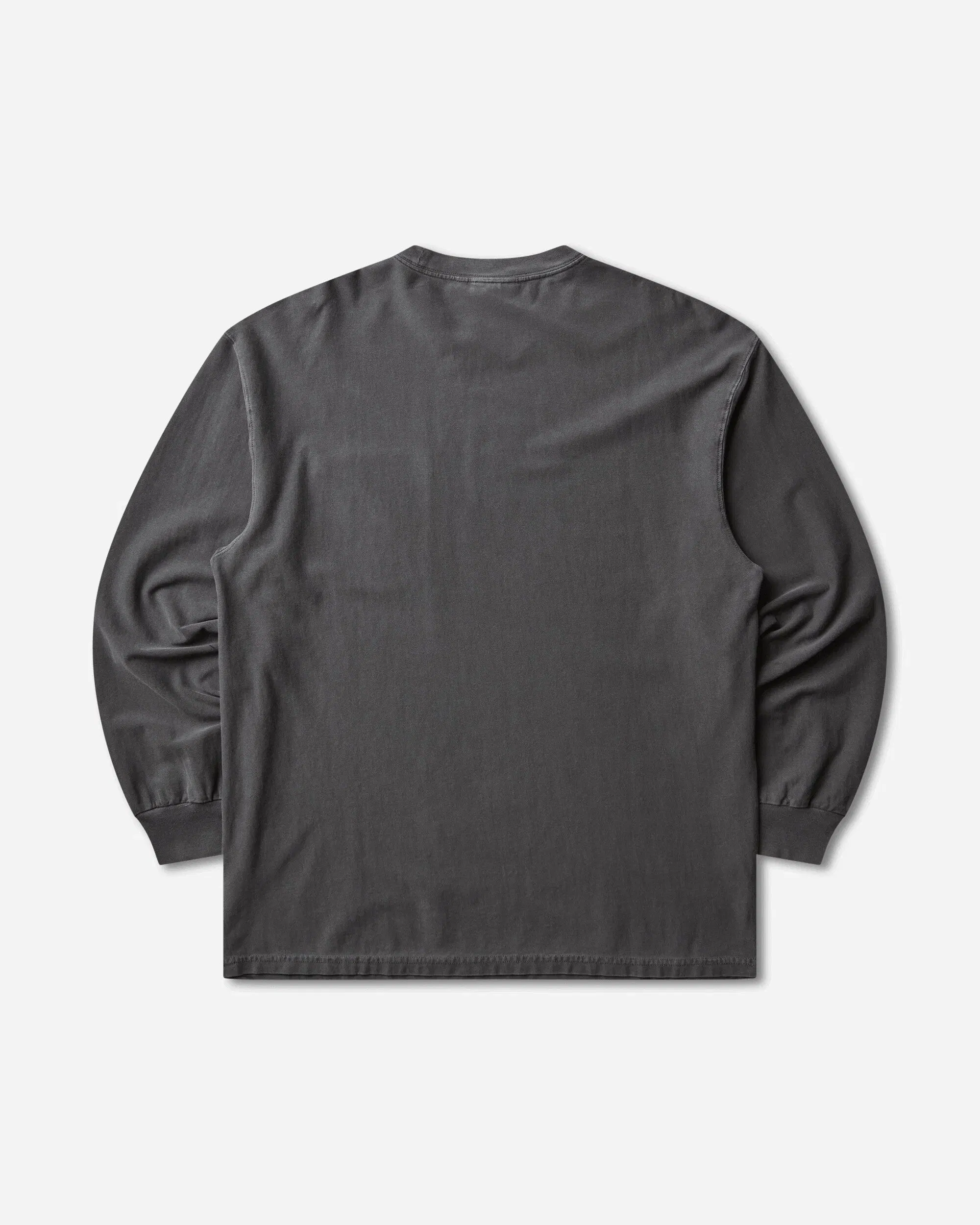 Carhartt WIP Men's Loose Pocket Longsleeve T-Shirt Black (Garment Dyed)