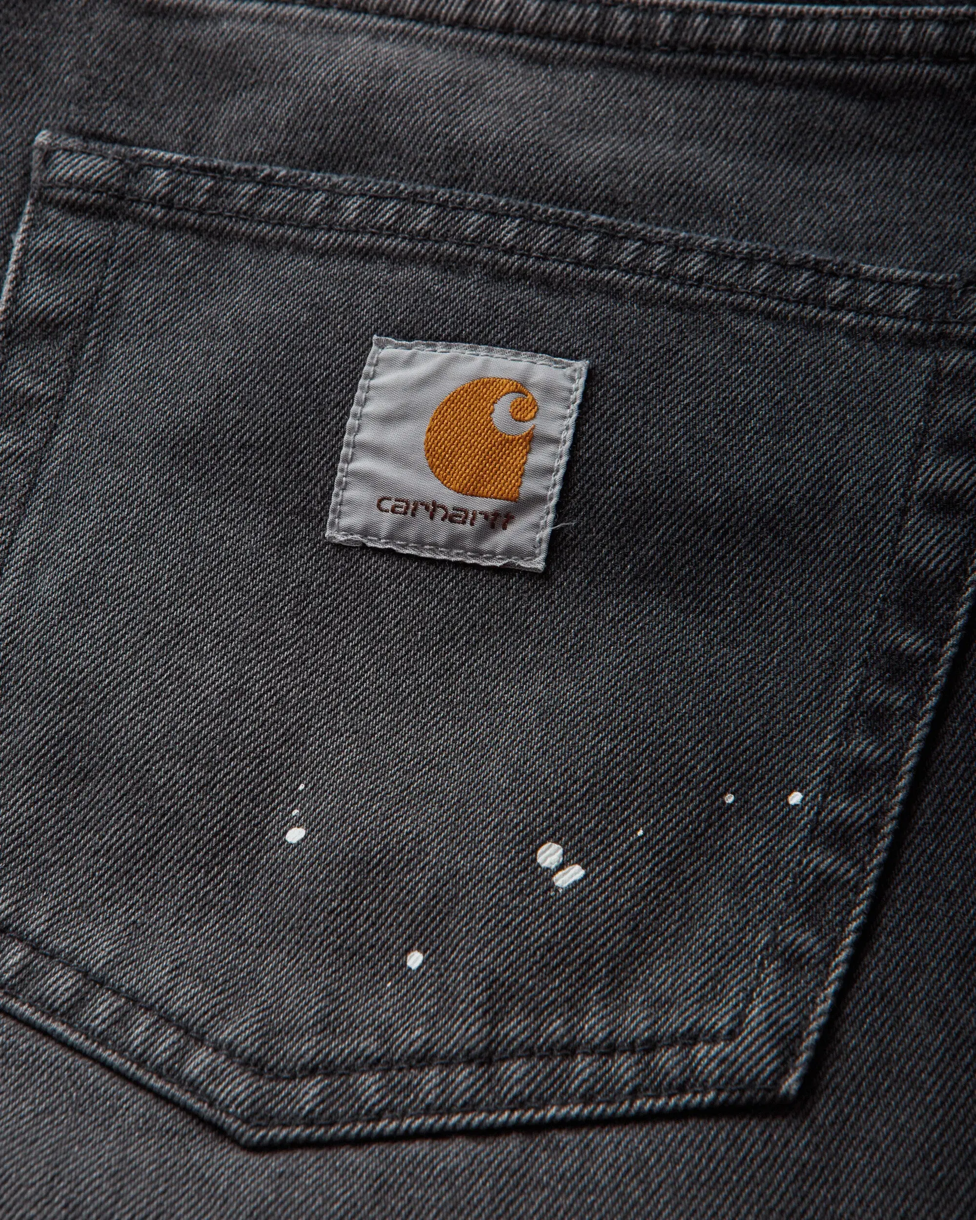 Carhartt WIP Men's Landon Pants Black (Destroy Wash)
