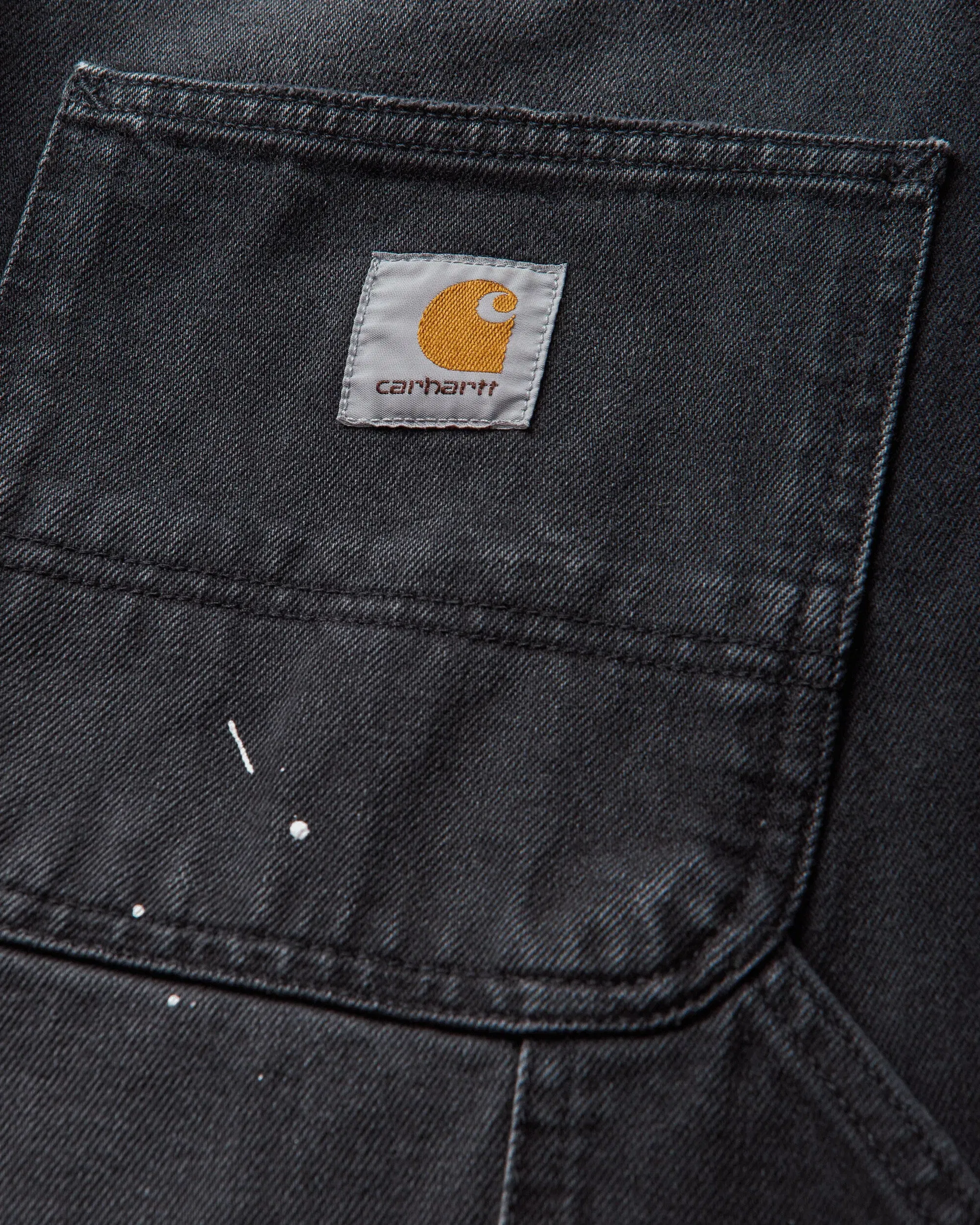 Carhartt WIP Men's OG Single Knee Pants Black (Destroy Wash)