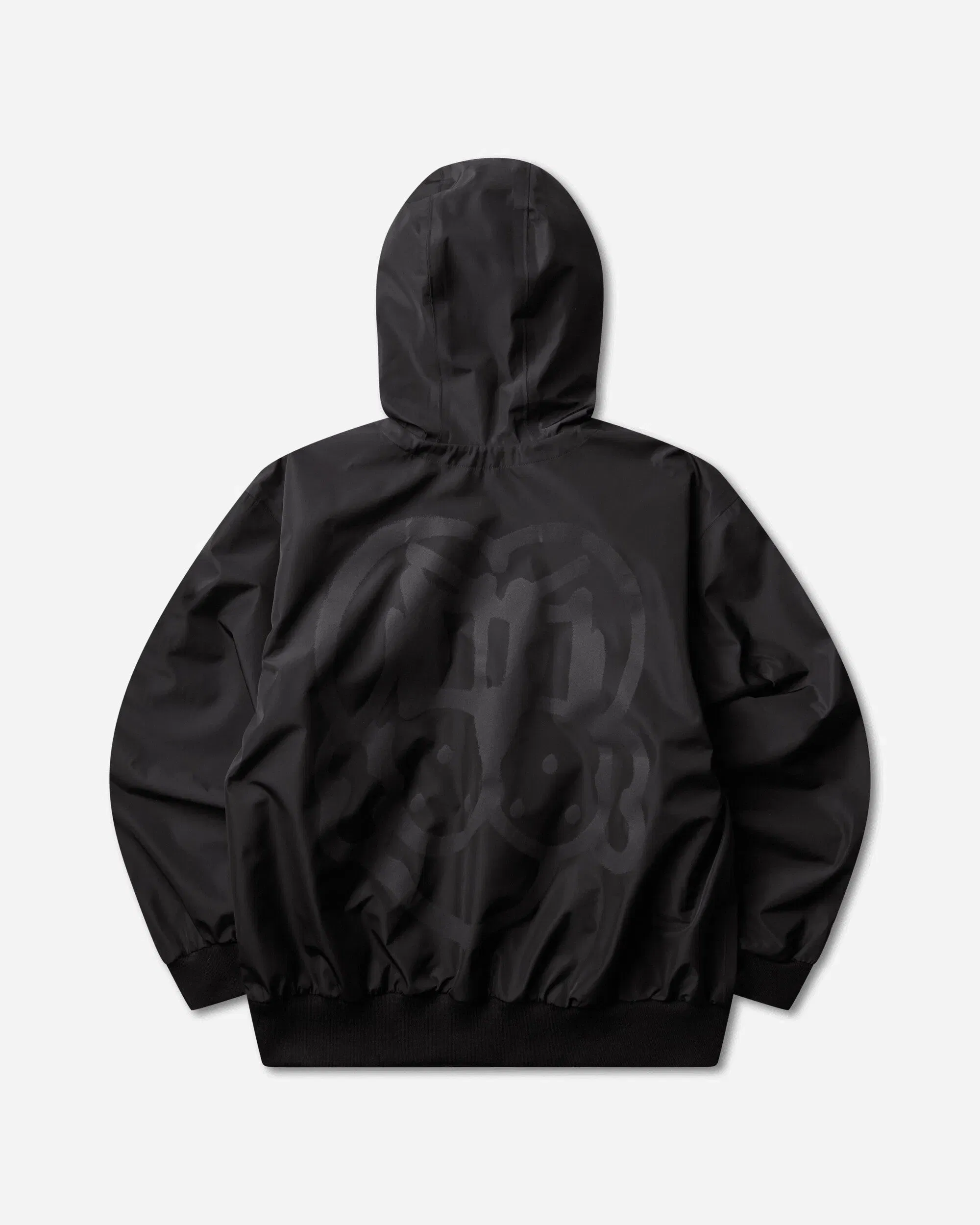 CHITO Men's Reflective Finesse Pup Performance Rain Jacket Black