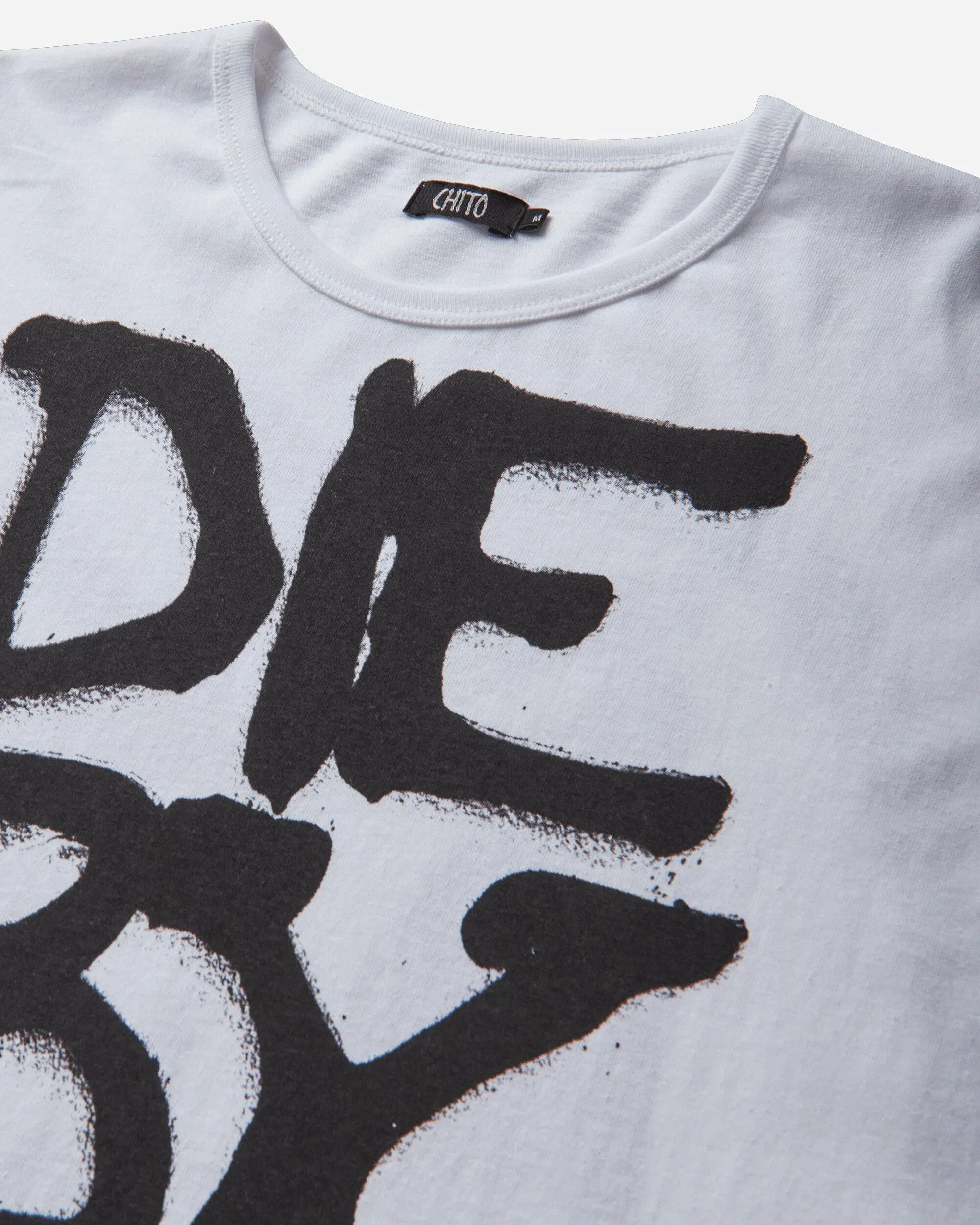 CHITO Men's Die By The Code T-Shirt White