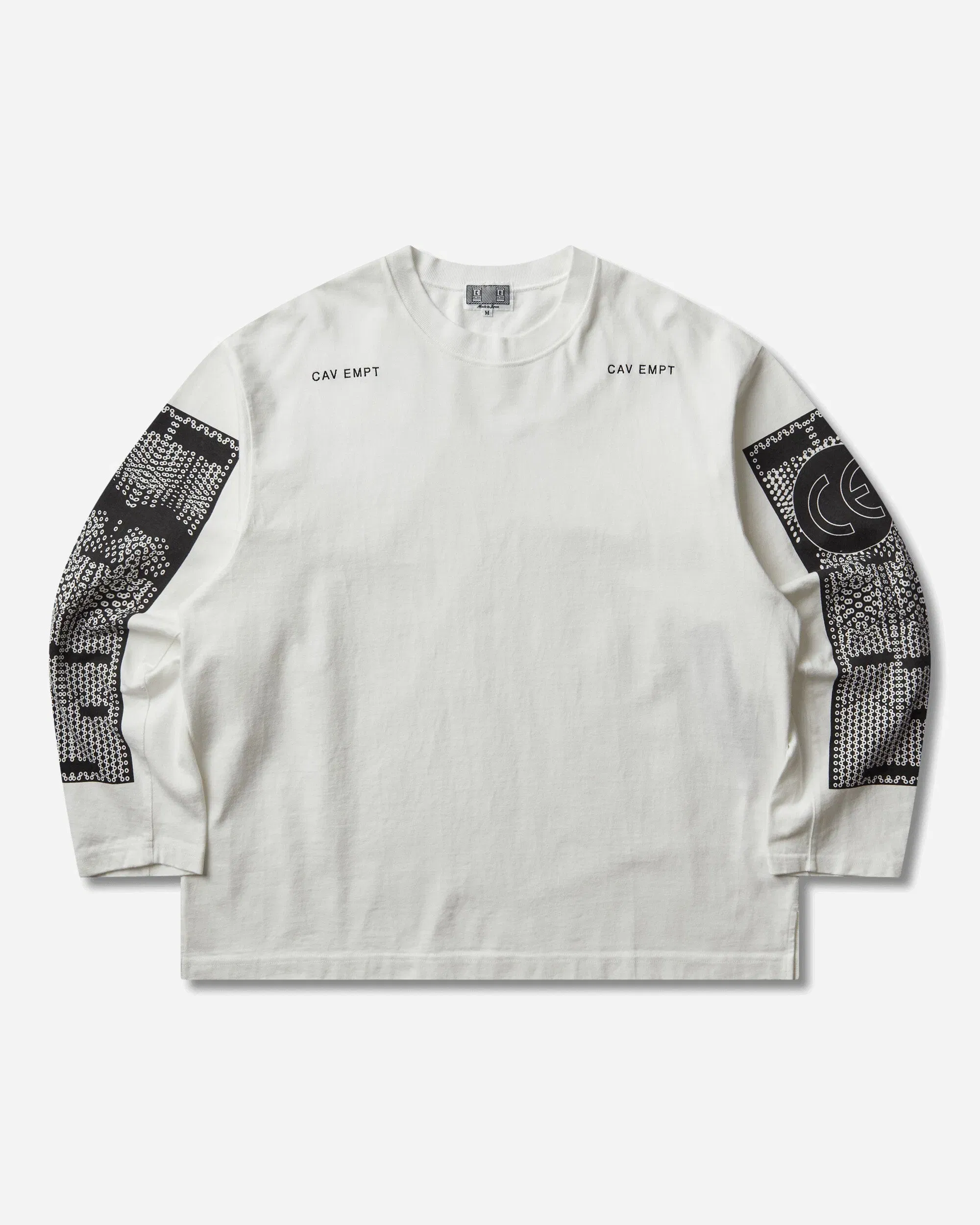 Cav Empt Men's MD Sitcon Heavy Longsleeve T-Shirt White