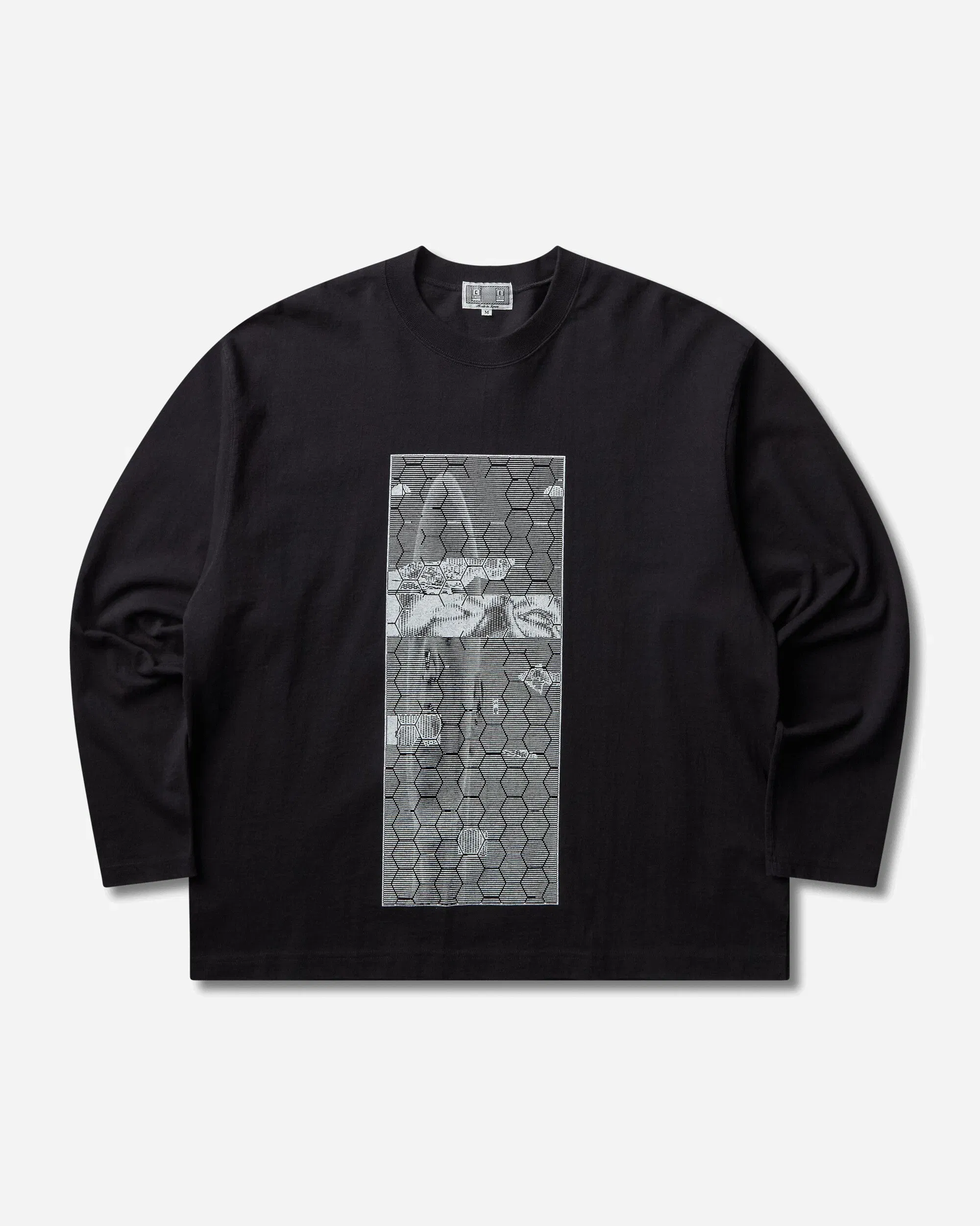 Cav Empt Men's Washed MD Wirecutter Longsleeve T-Shirt Black