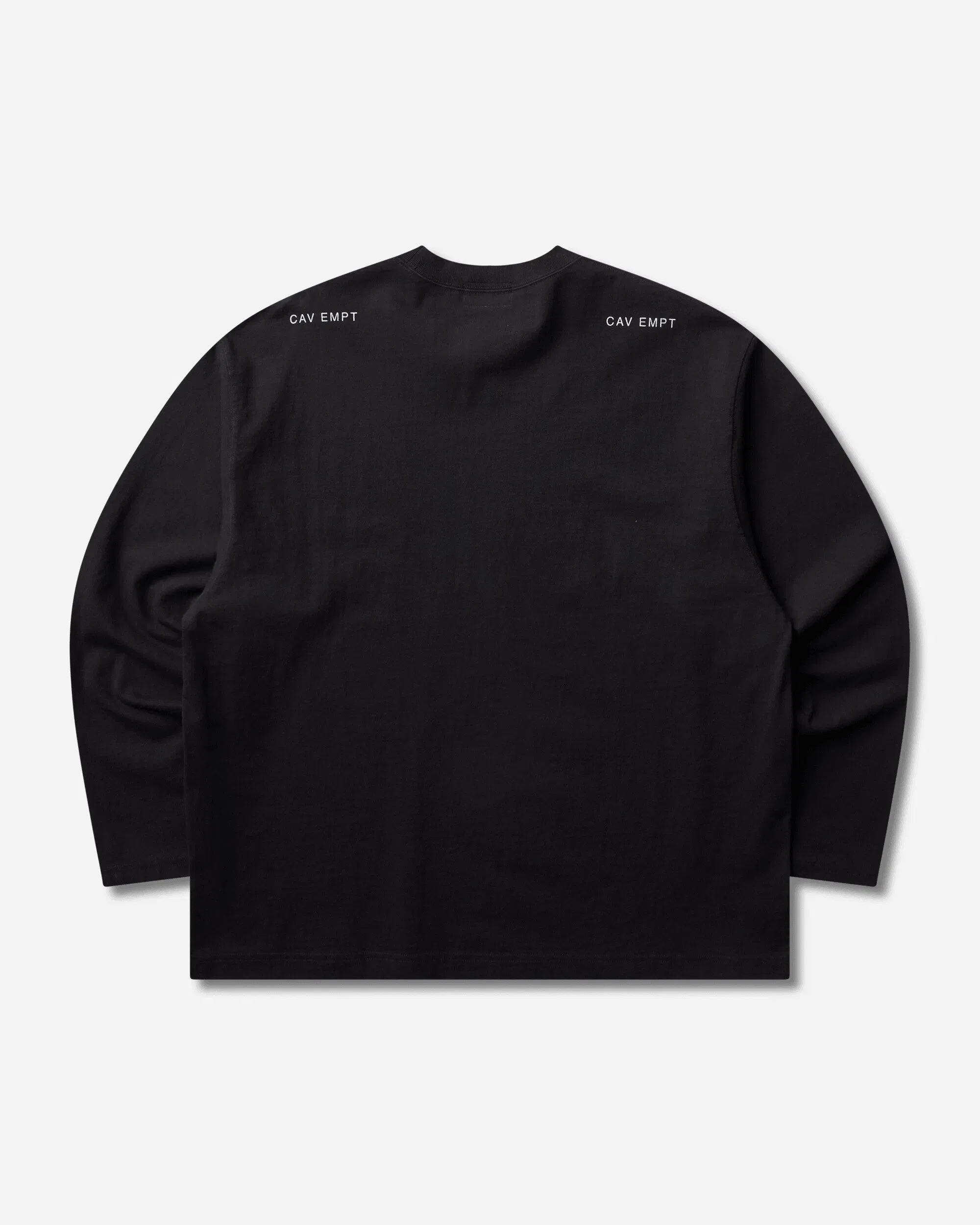 Cav Empt Men's Washed MD Wirecutter Longsleeve T-Shirt Black