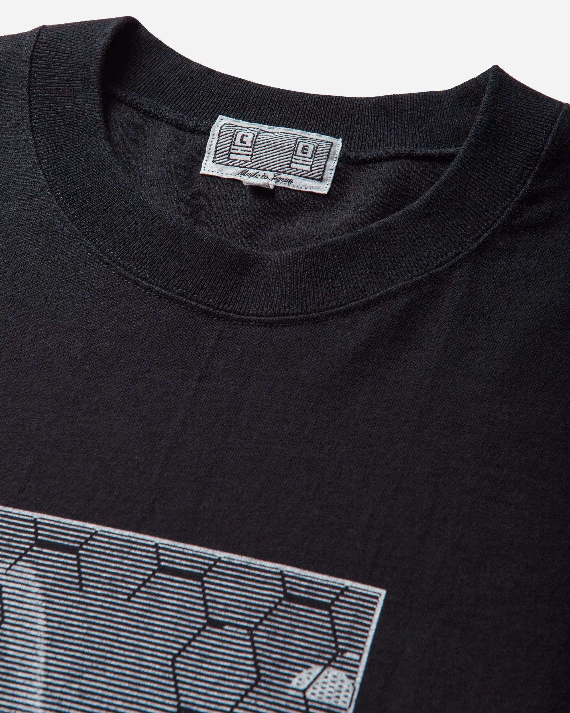 Cav Empt Men's Washed MD Wirecutter Longsleeve T-Shirt Black