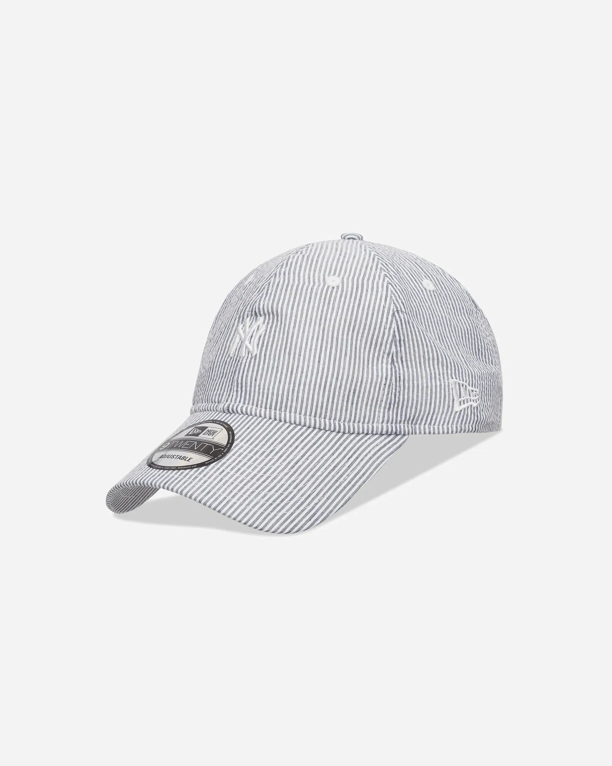 New Era New York Yankees MLB Seersucker 9TWENTY Adjustable Cap Navy