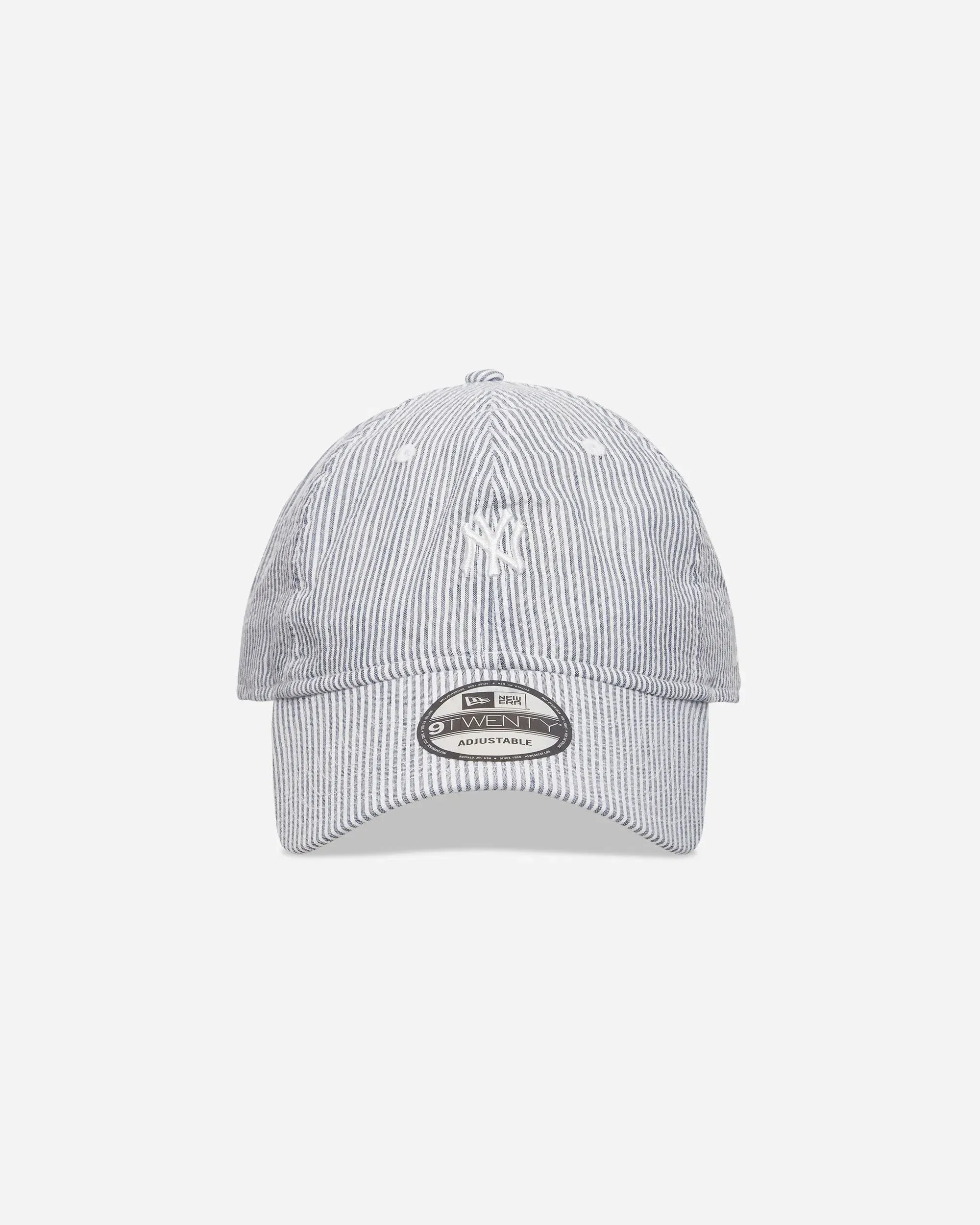 New Era New York Yankees MLB Seersucker 9TWENTY Adjustable Cap Navy