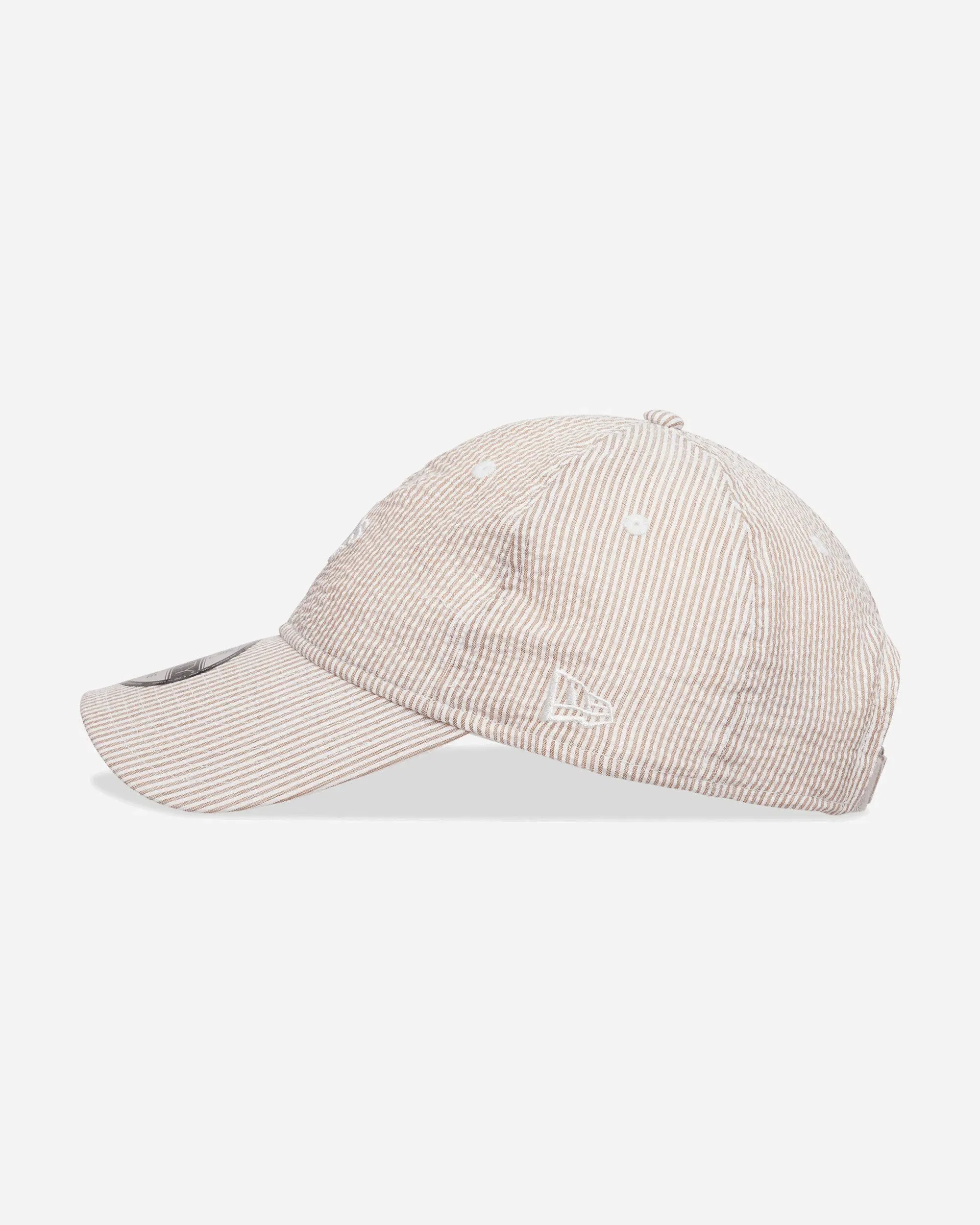 New Era Athletics MLB Seersucker 9TWENTY Adjustable Cap Light Beige