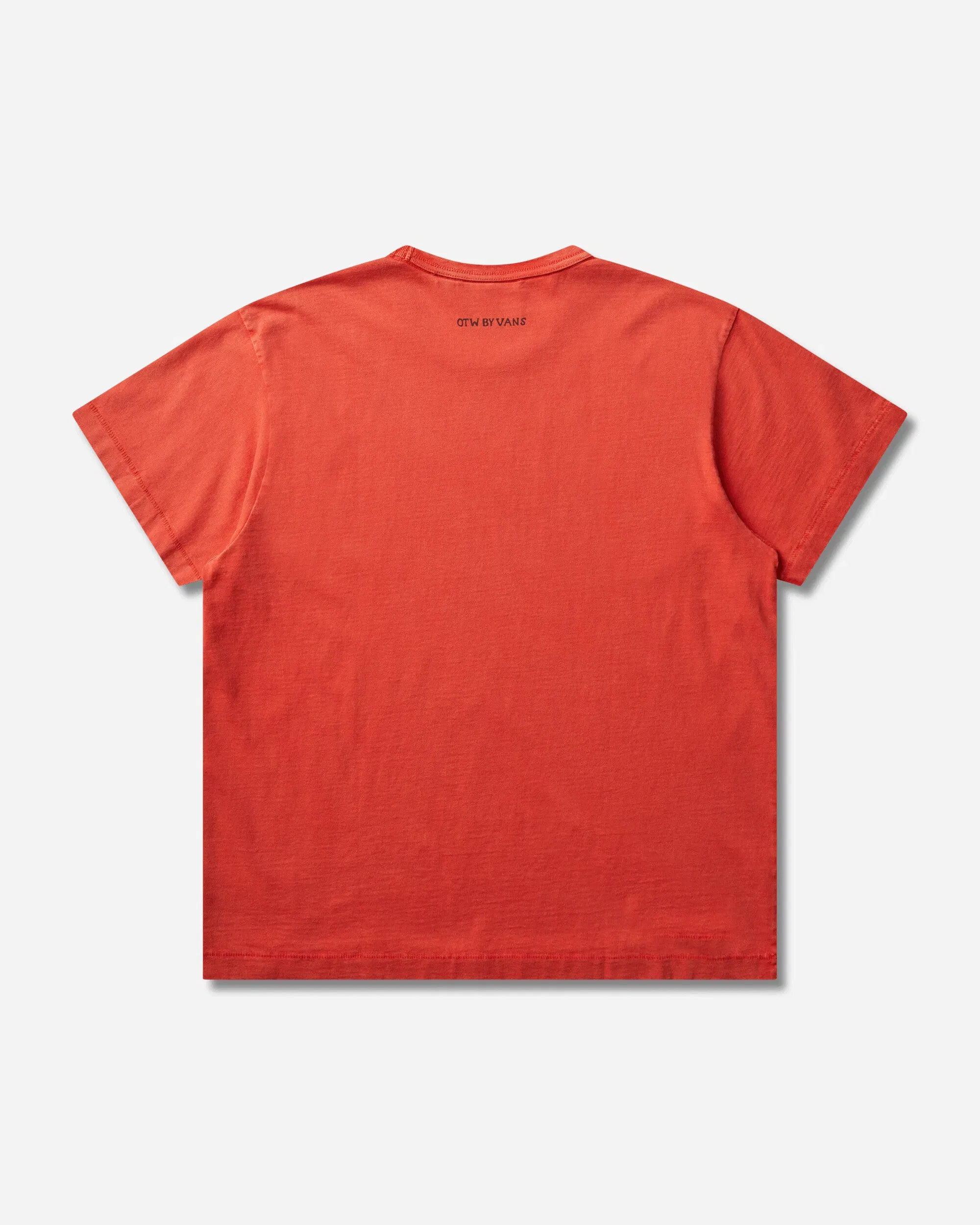 Vans Men's Julian Klincewicz Washed T-Shirt Mandarin Red