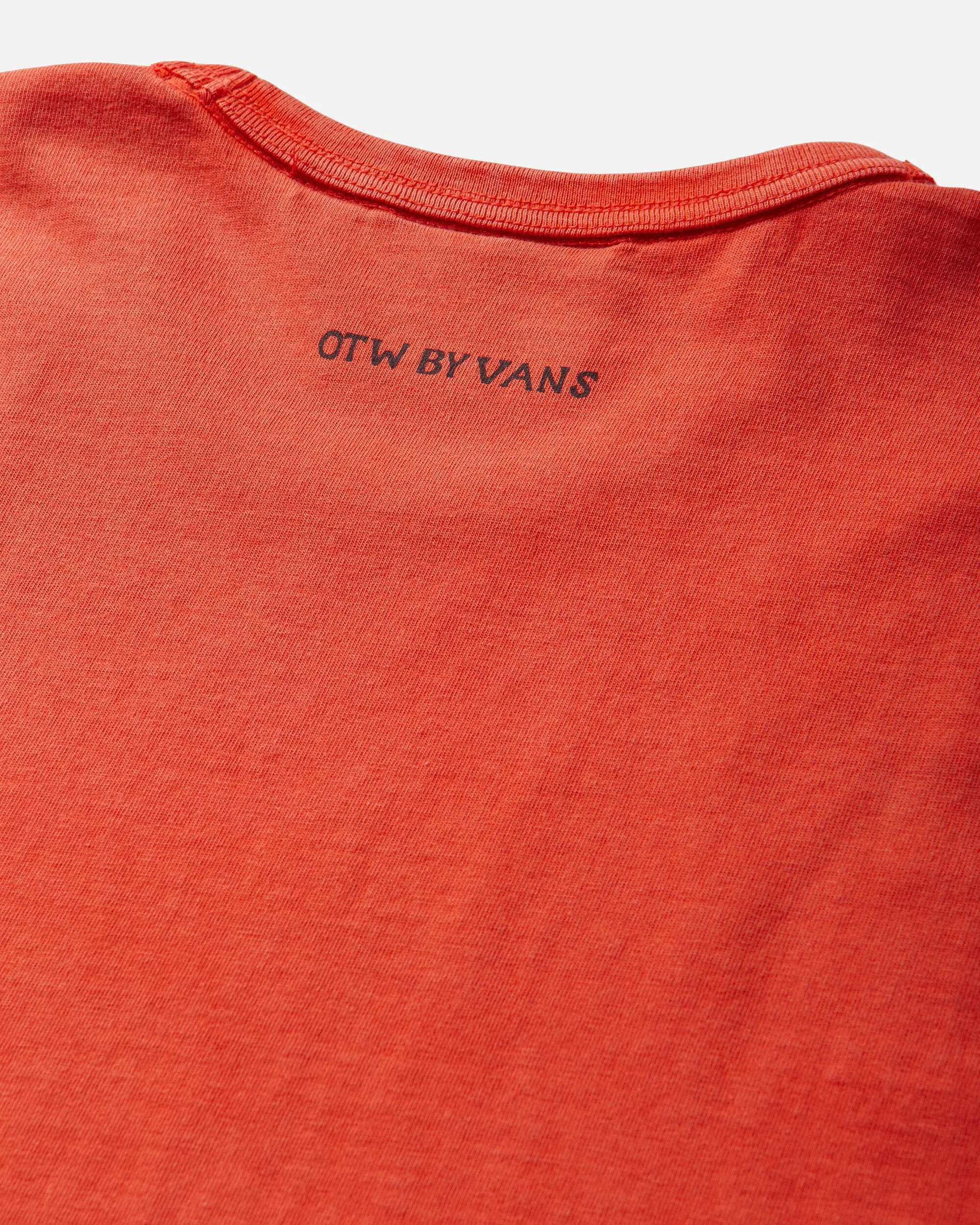 Vans Men's Julian Klincewicz Washed T-Shirt Mandarin Red