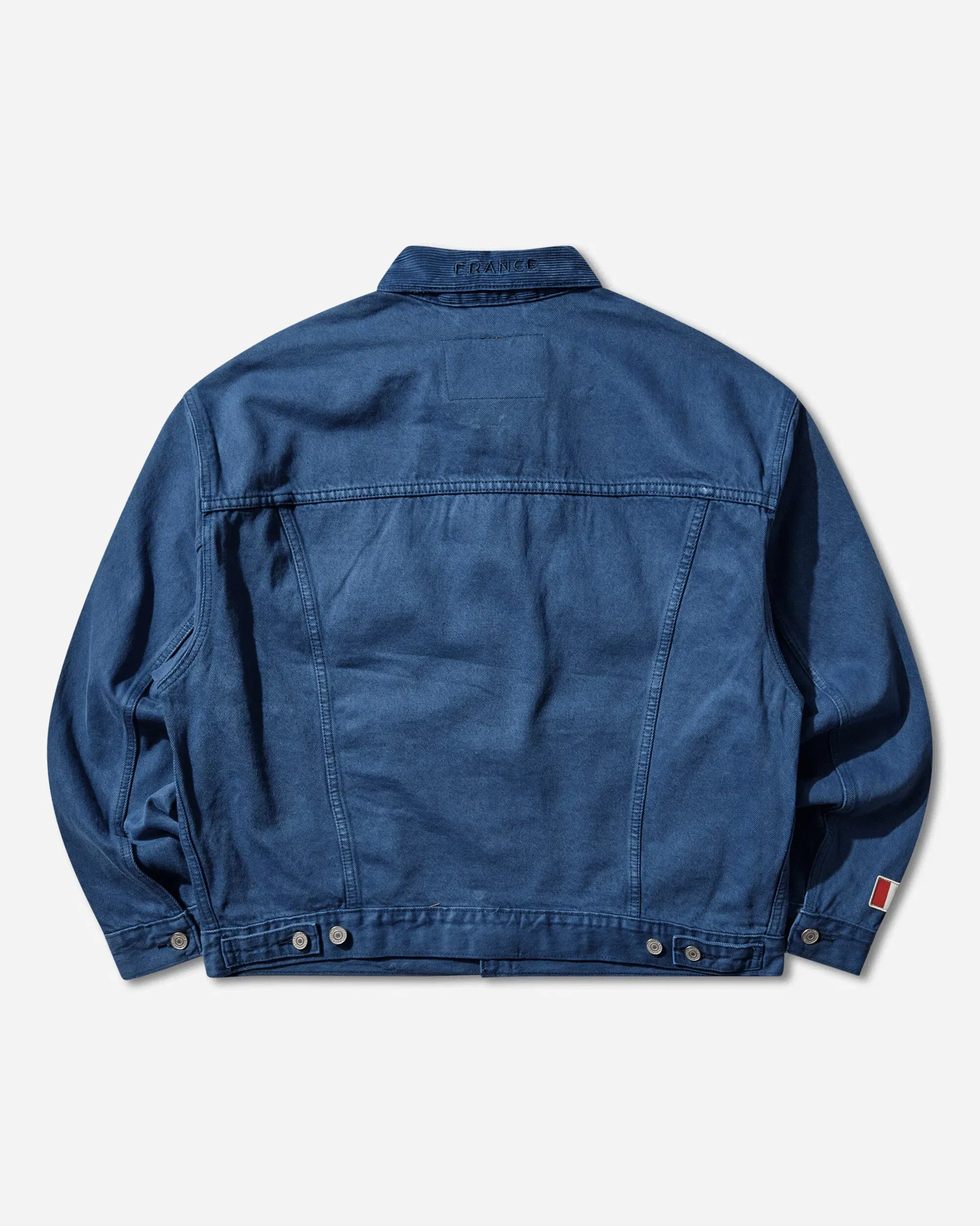 Levi's Men's France Football Type III Trucker Jacket Blue
