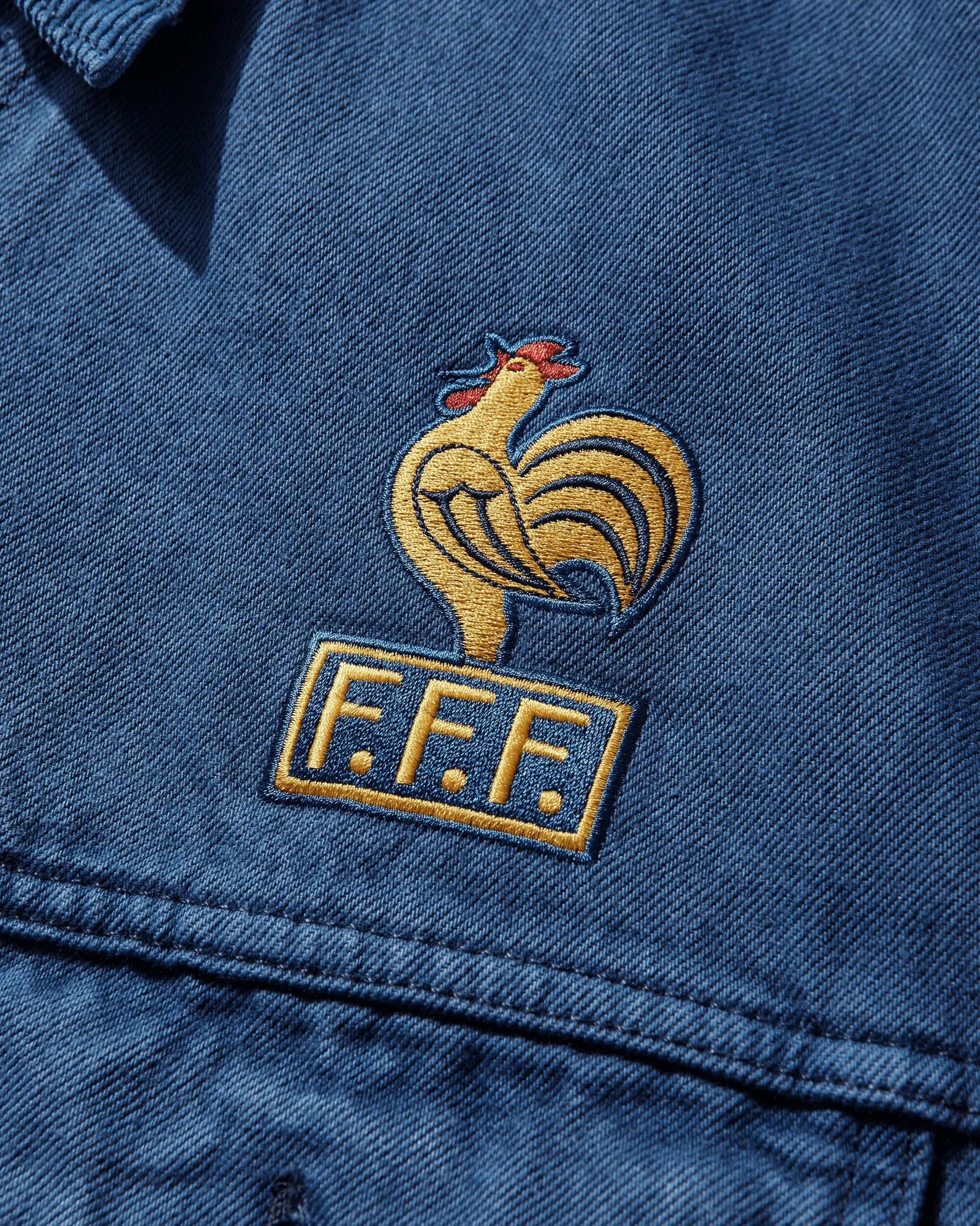 Levi's Men's France Football Type III Trucker Jacket Blue