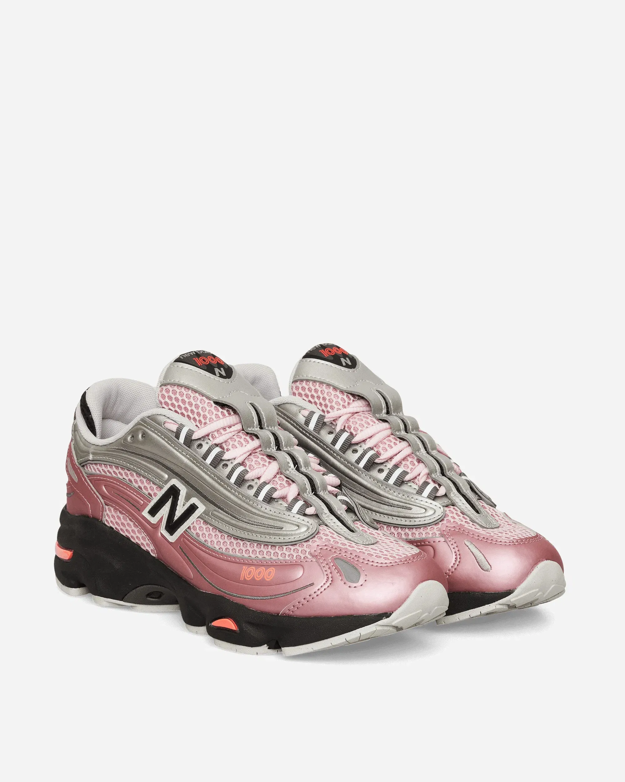 New Balance 1000 Sneakers Pink Taffy / Silver Metallic / Black