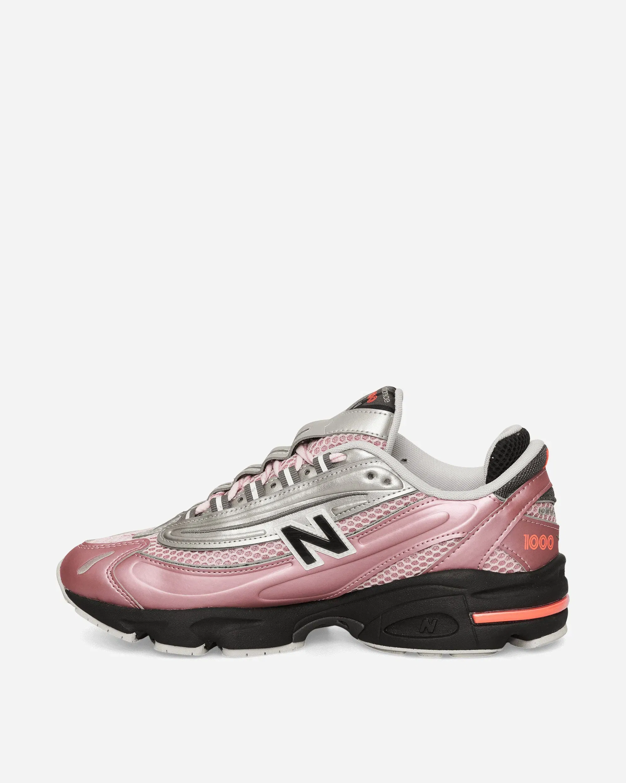 New Balance 1000 Sneakers Pink Taffy / Silver Metallic / Black