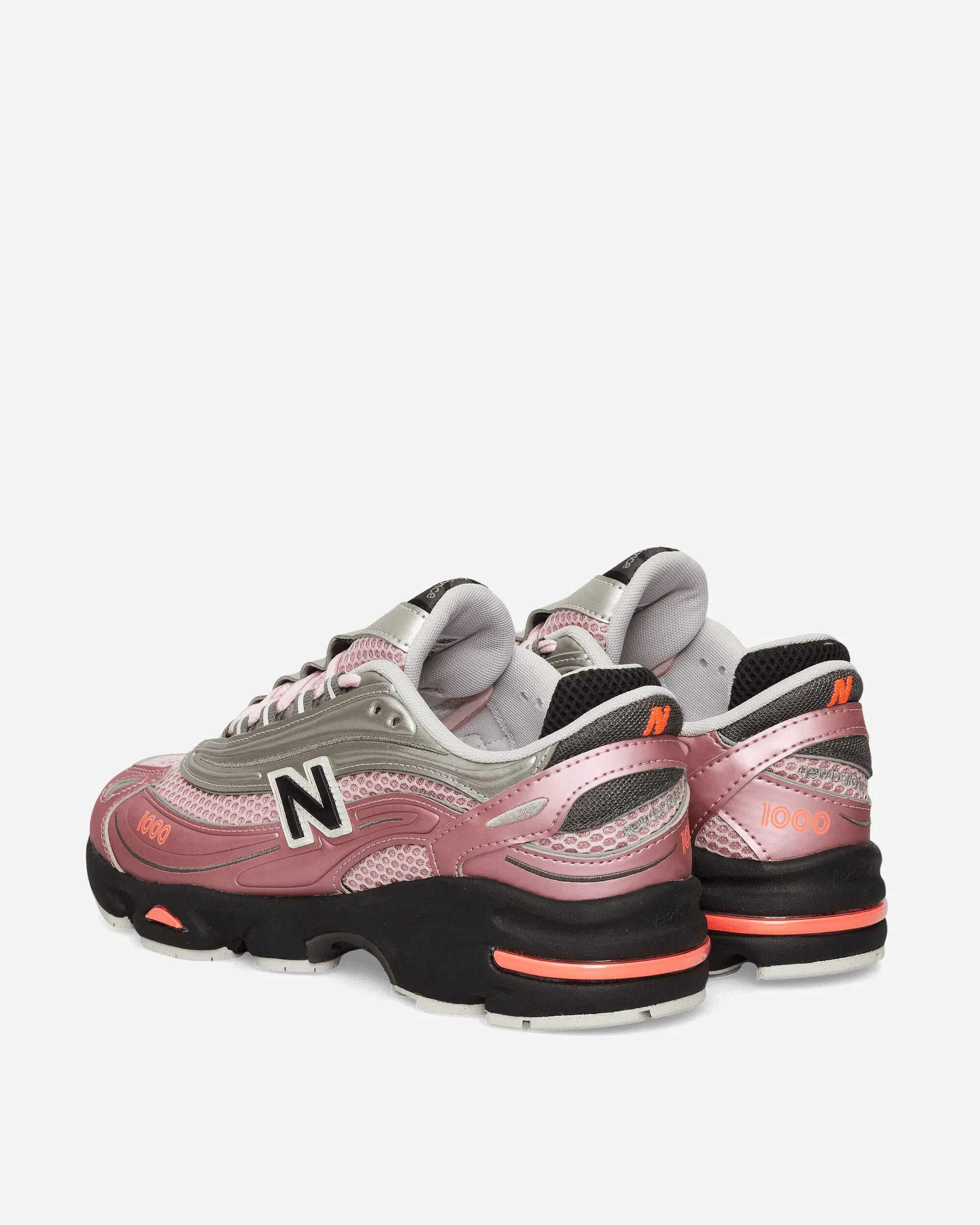 New Balance 1000 Sneakers Pink Taffy / Silver Metallic / Black