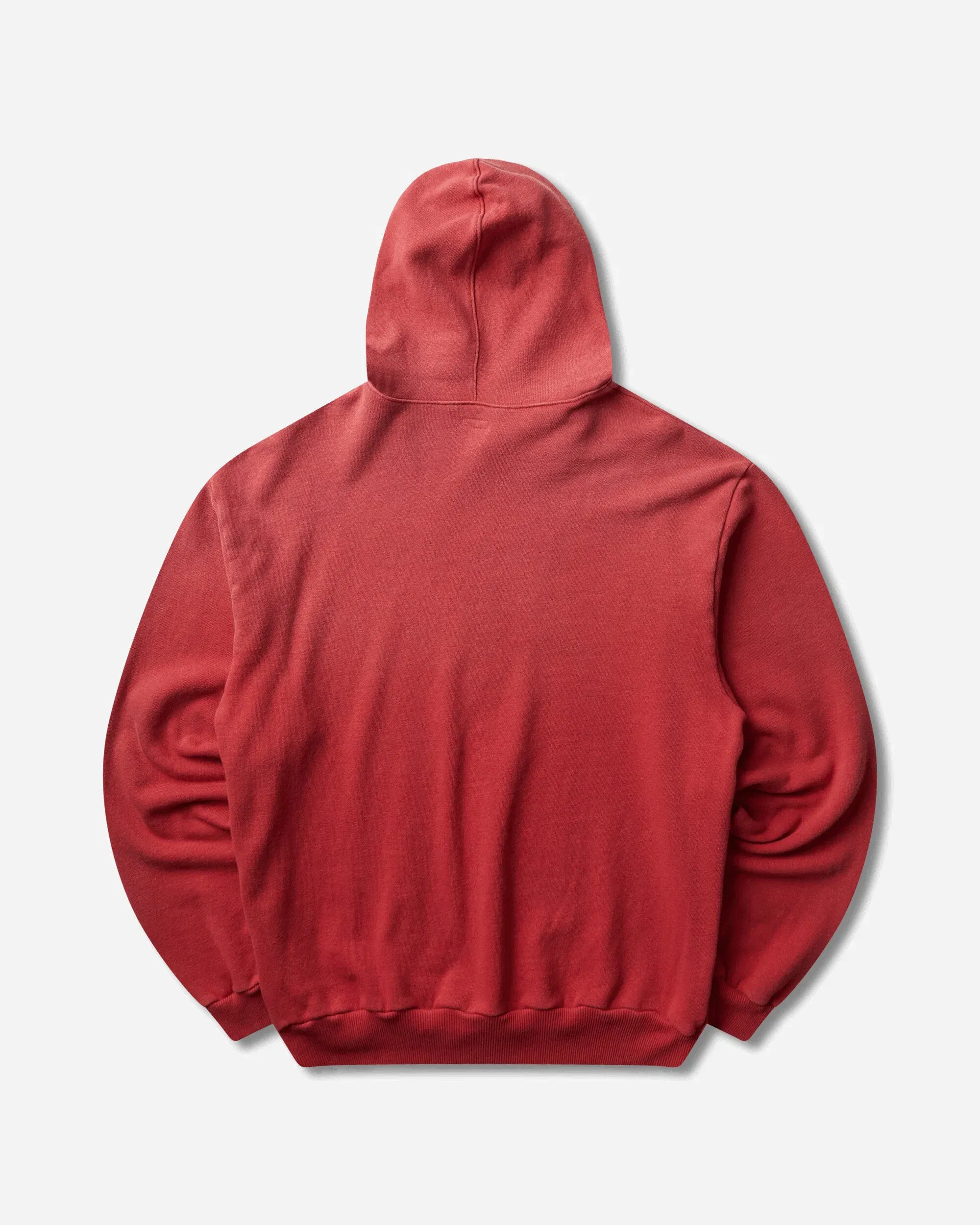 KAPITAL Men's SWT Knit Hoodie ("P" Bulldog) Red
