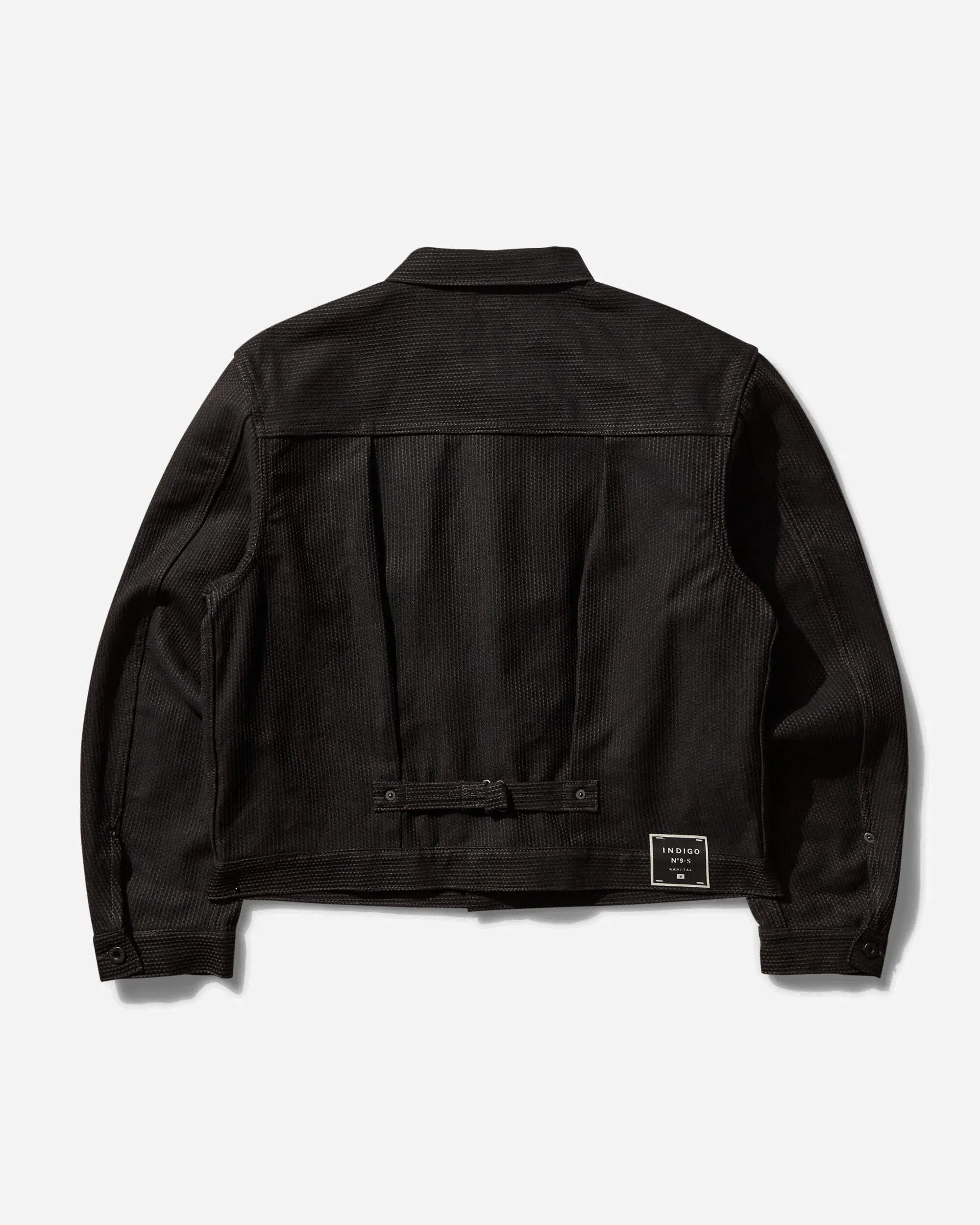 KAPITAL Men's Century Denim No.9 1st Jacket Mud Dye