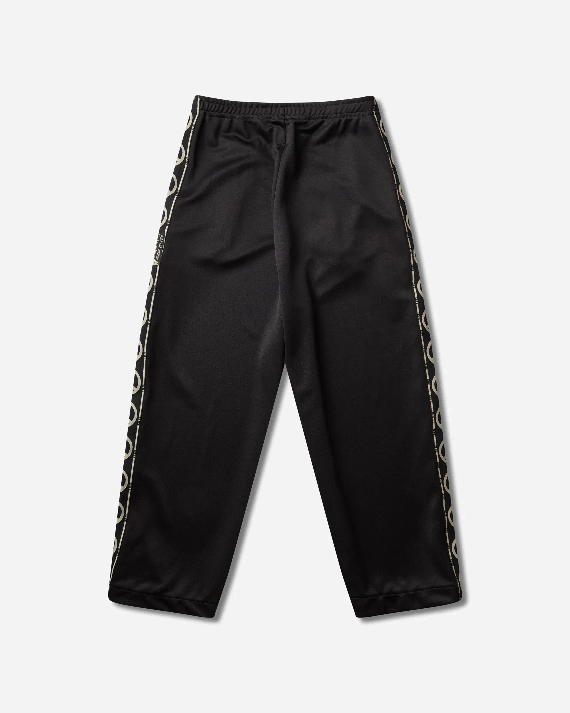 KAPITAL Men's Smooth Jersey TH.D.D. Baggy Track Pants Black