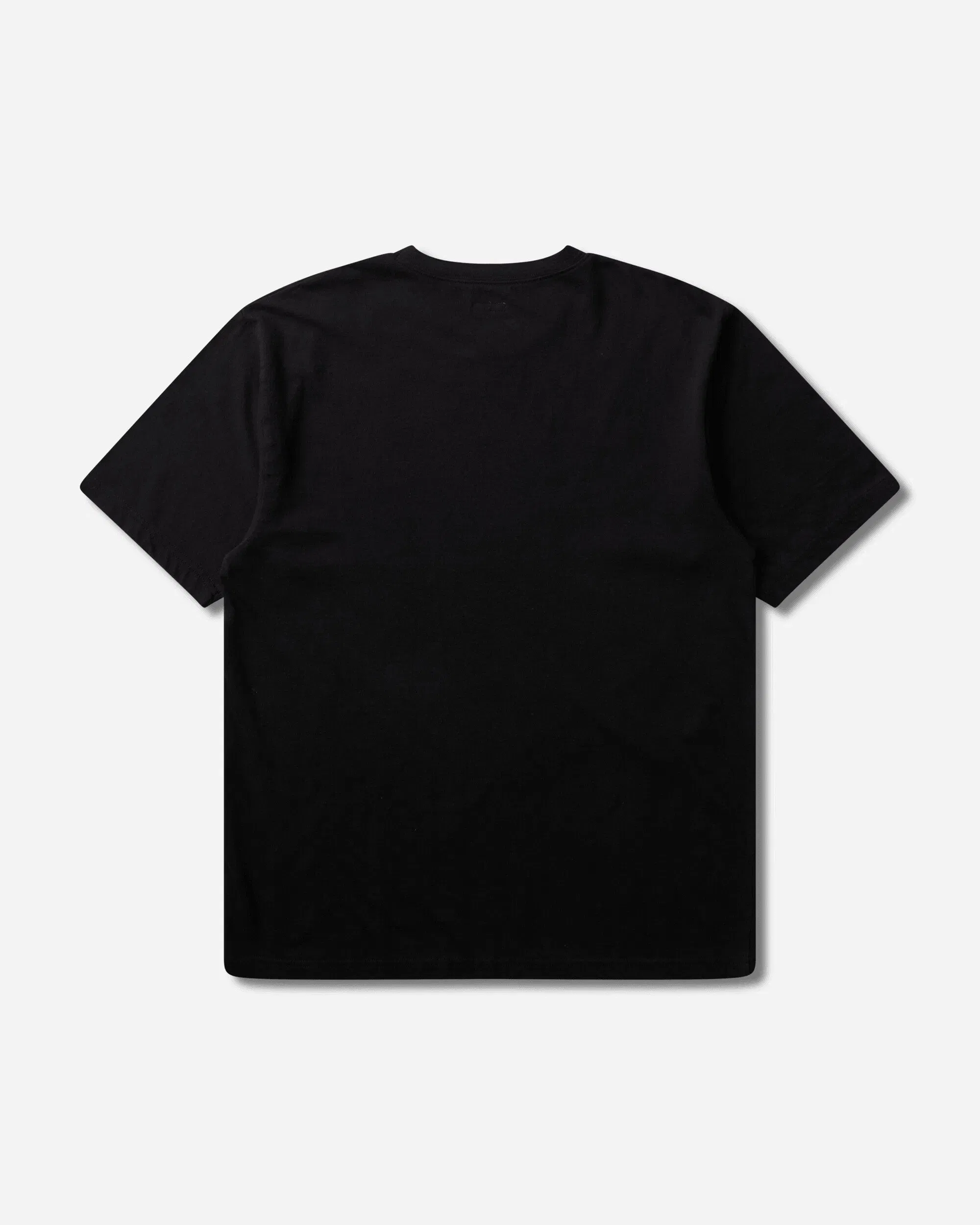 KAPITAL Men's 20/-Jersey Crew T-Shirt (One Trout Peckish Rainbowy) Black