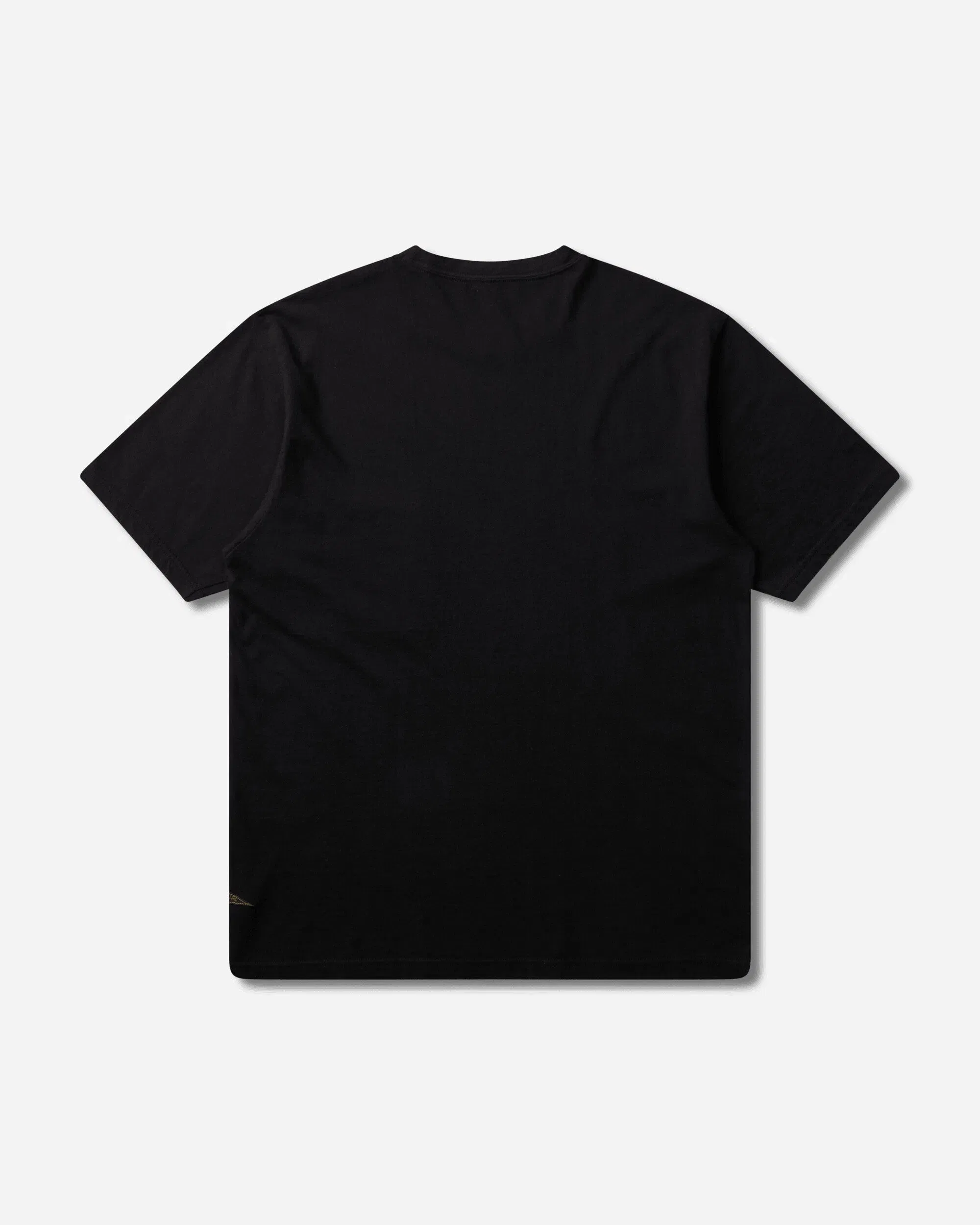 KAPITAL Men's 20/-Jersey Pennant T-Shirt (3Flags) Black