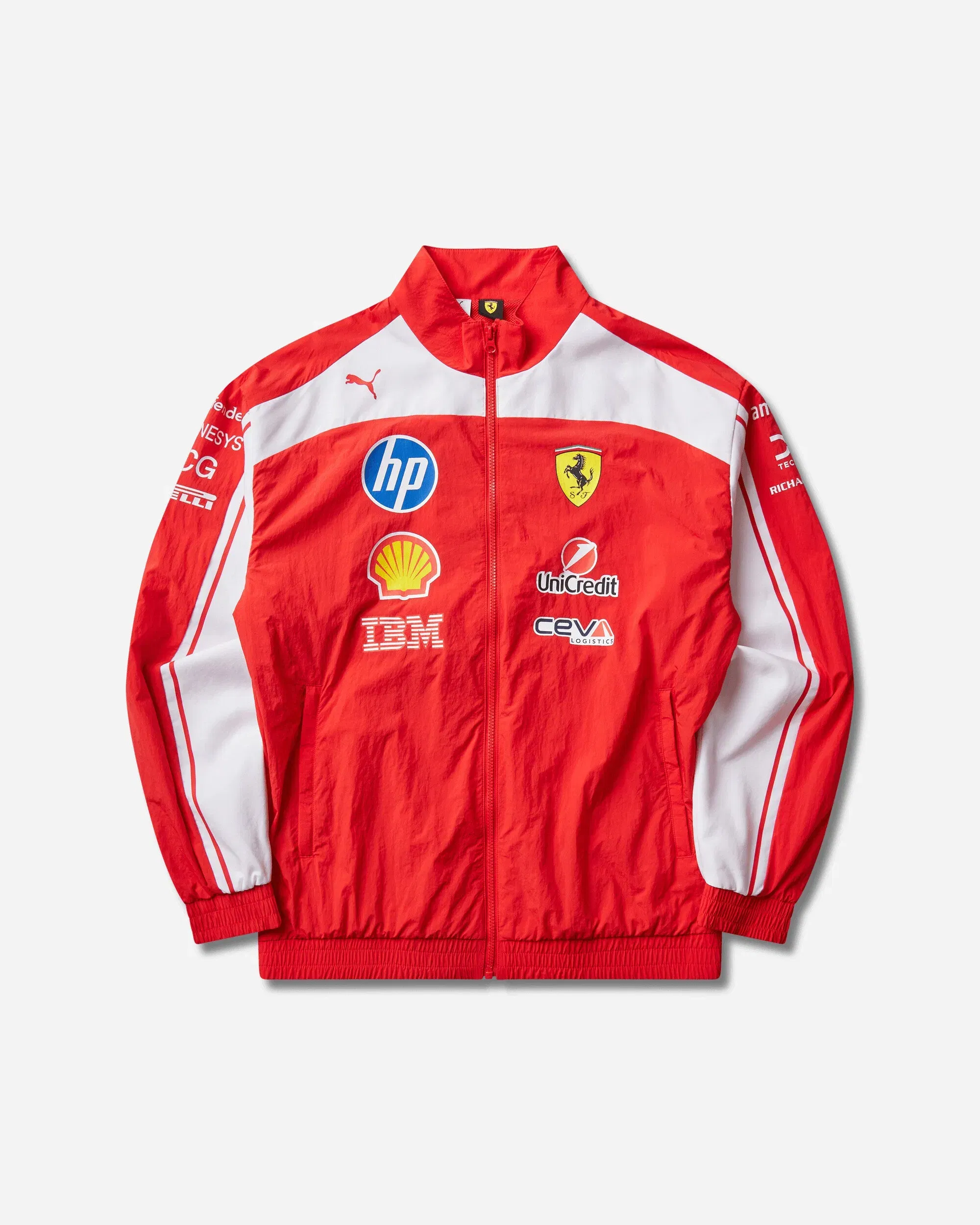 Puma Scuderia Ferrari HP Replica Drivers Authentic Track Jacket Red