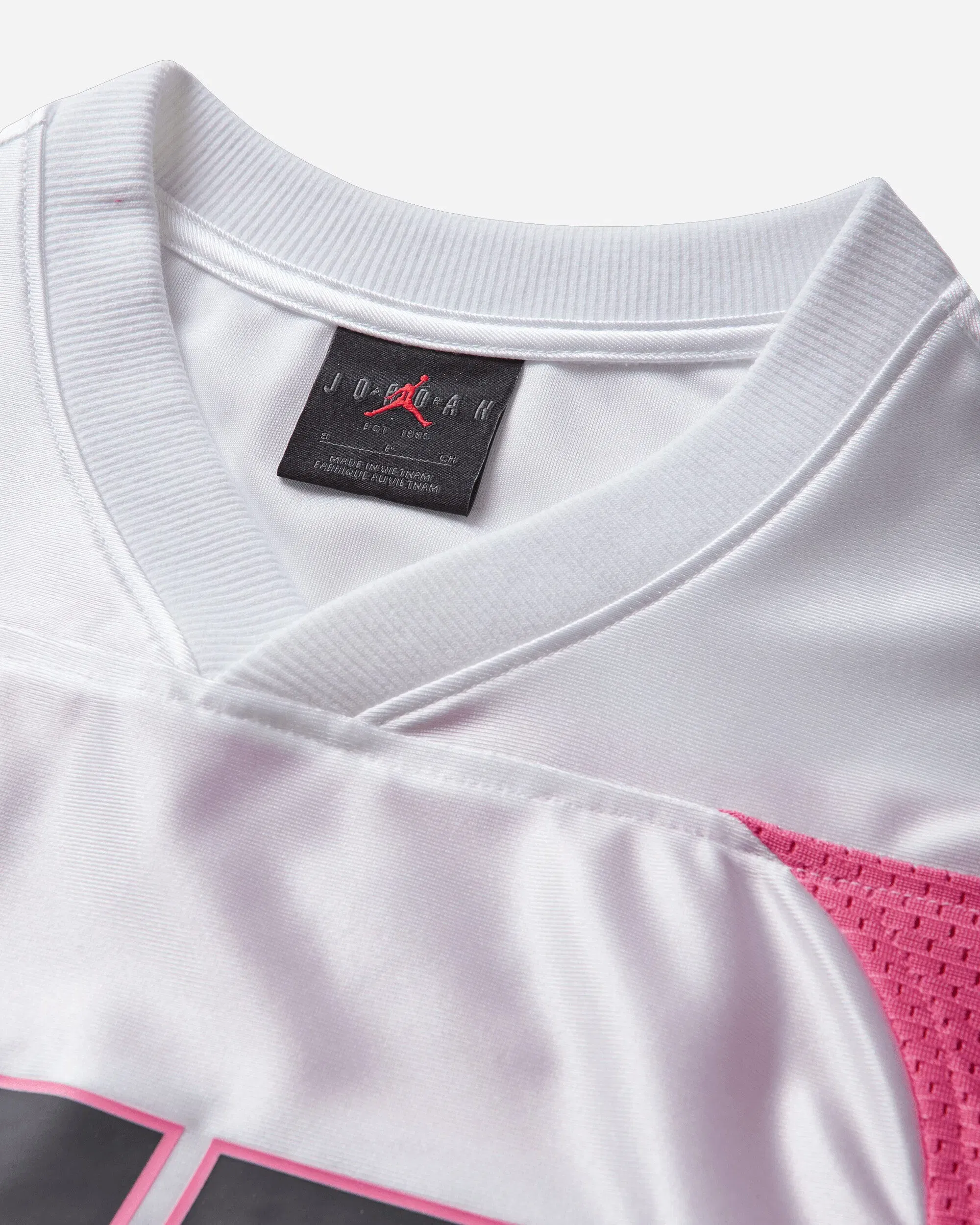 Air Jordan Women's Jordan Flight Jersey White / Pinksicle